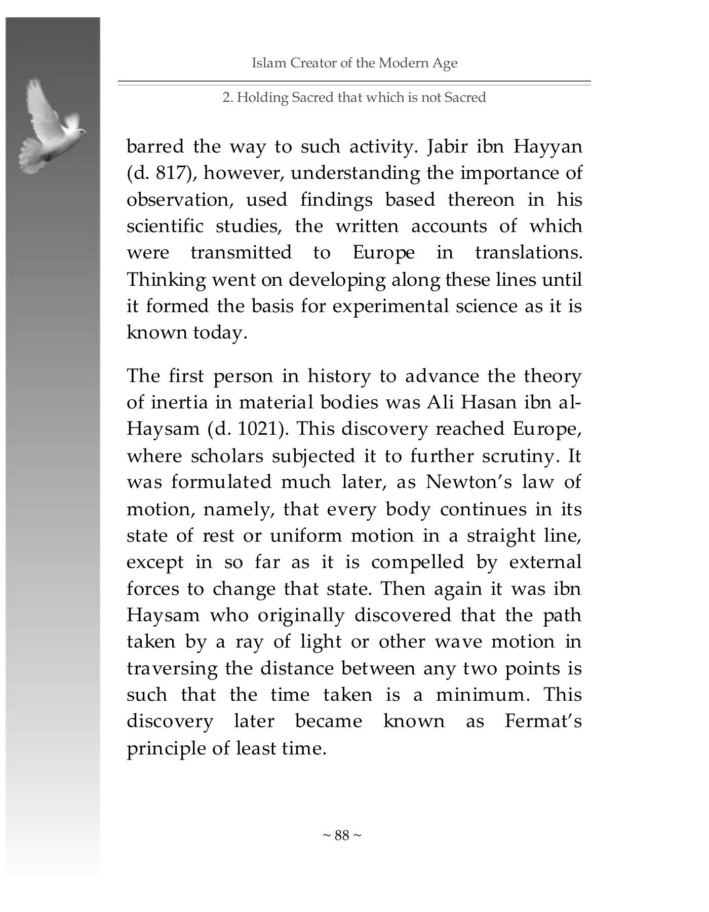 The printed page