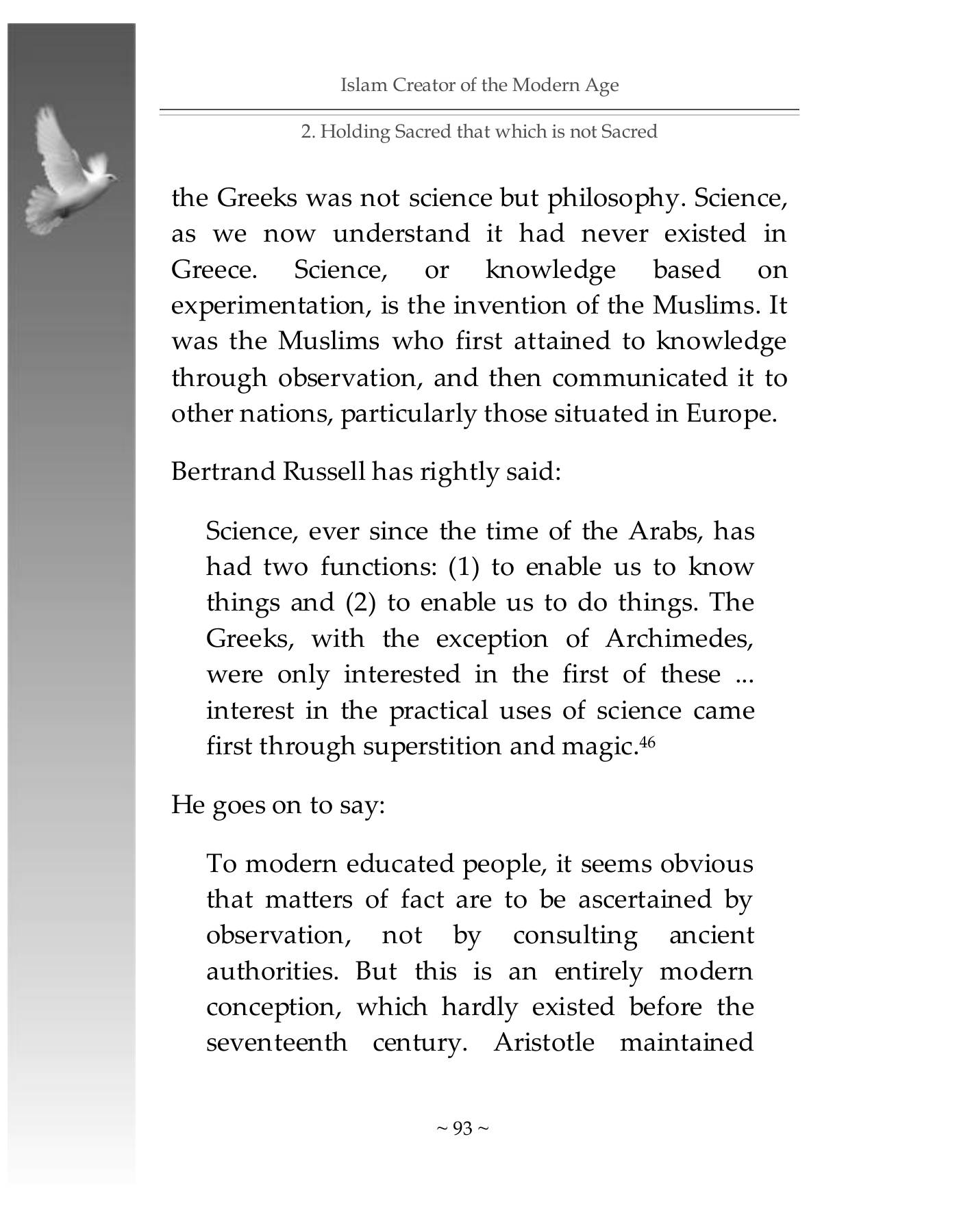 The printed page