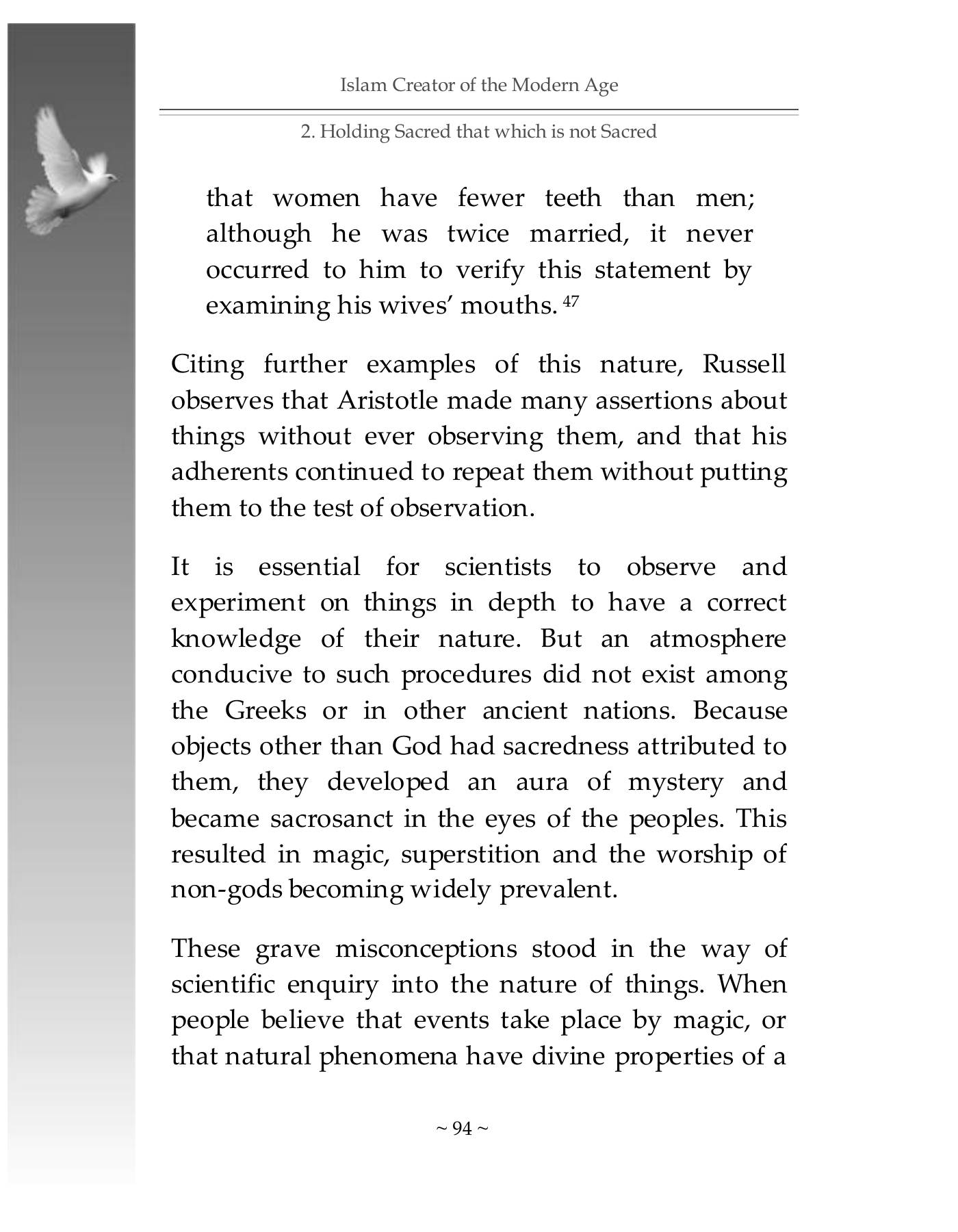 The printed page