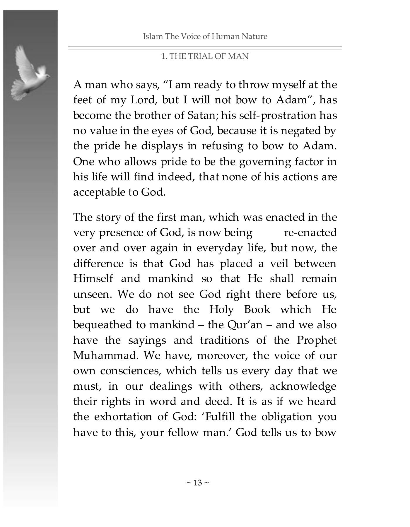 The printed page