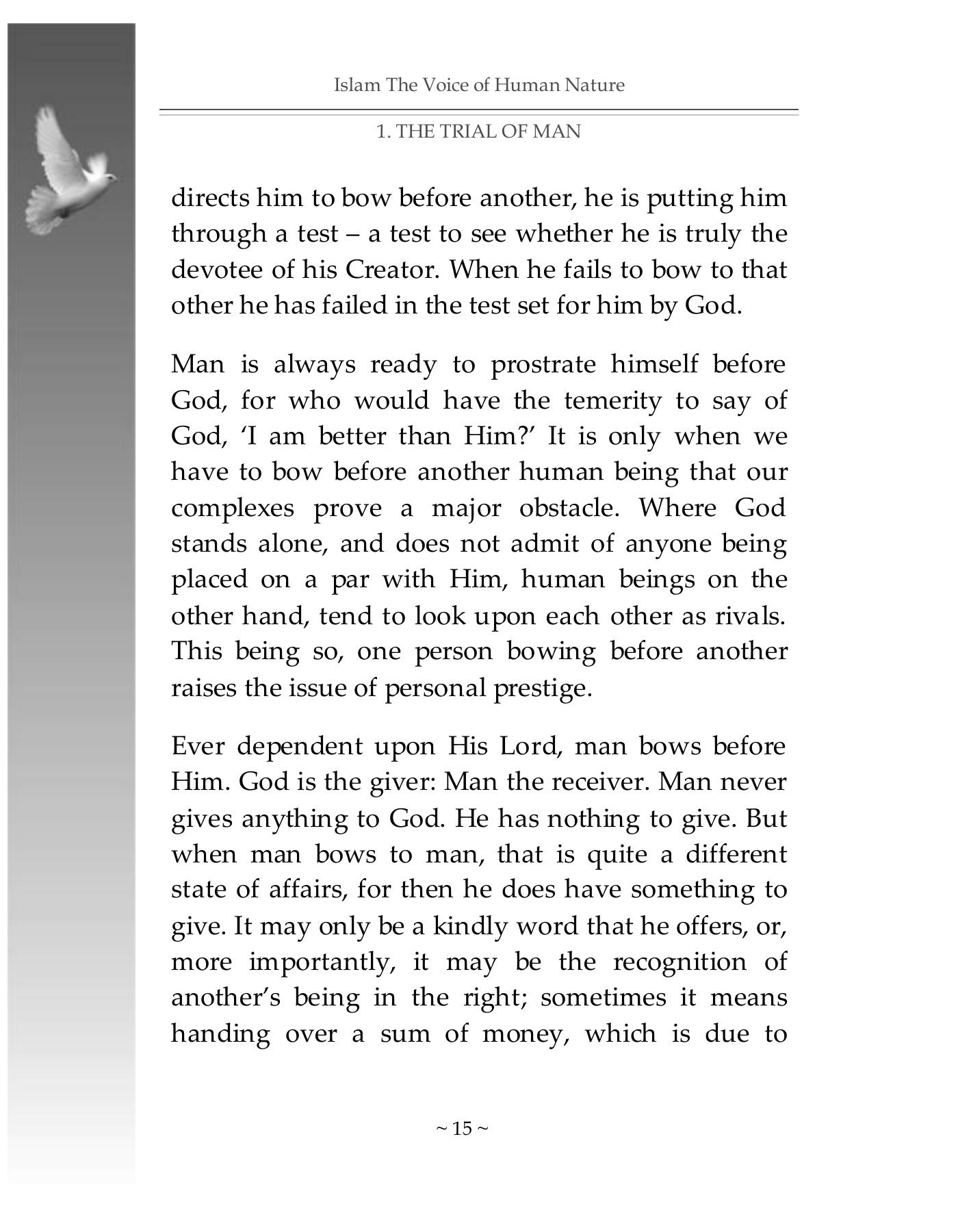 The printed page