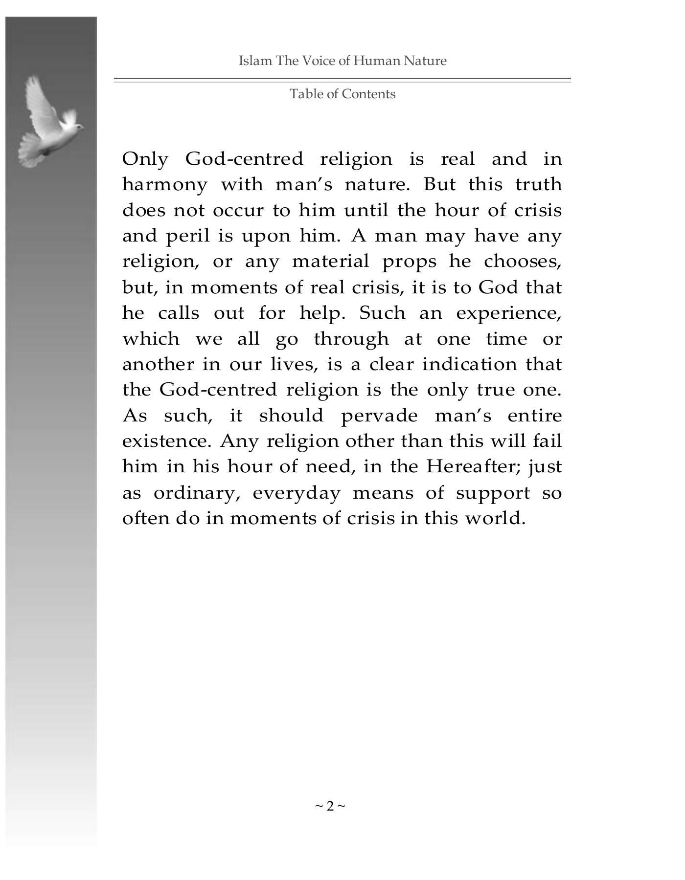 The printed page