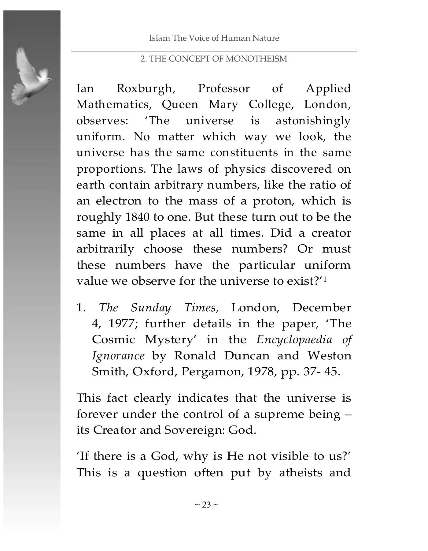 The printed page