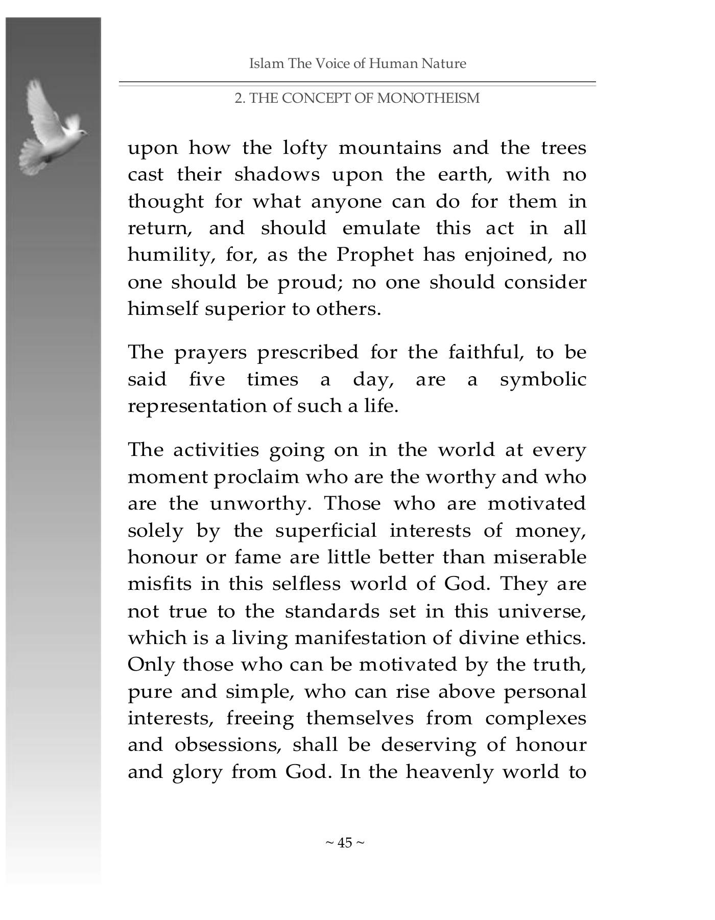 The printed page