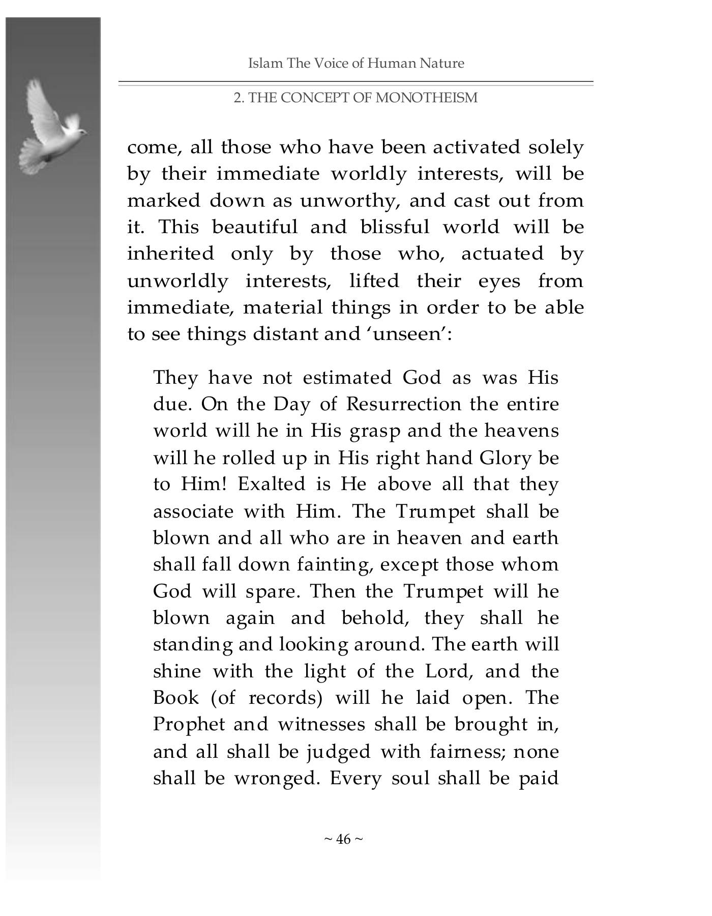 The printed page