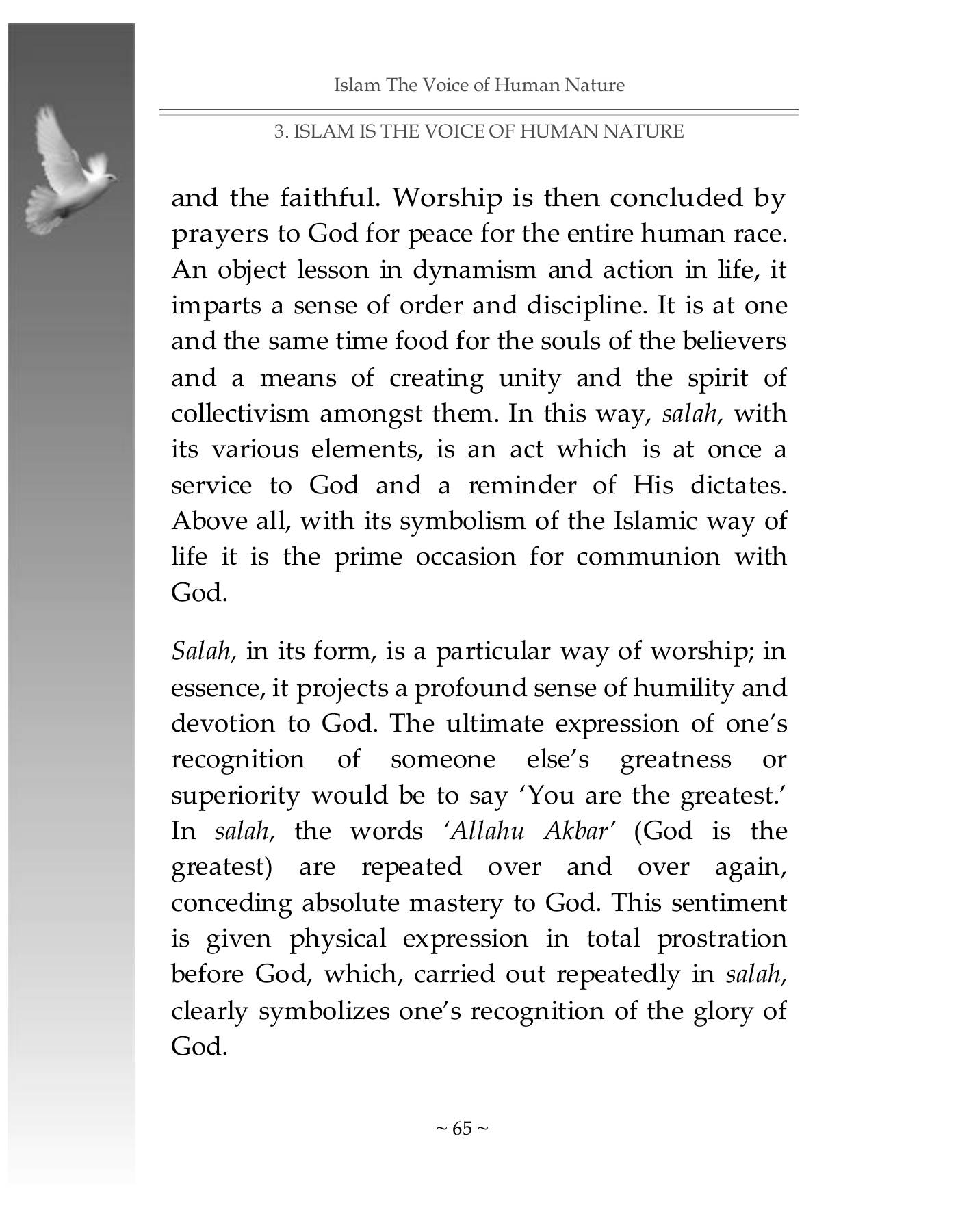 The printed page