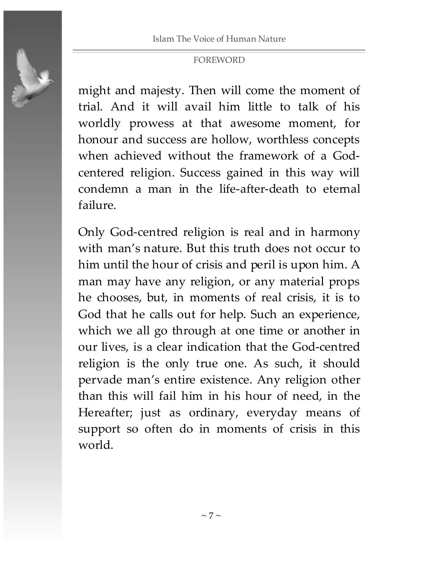 The printed page
