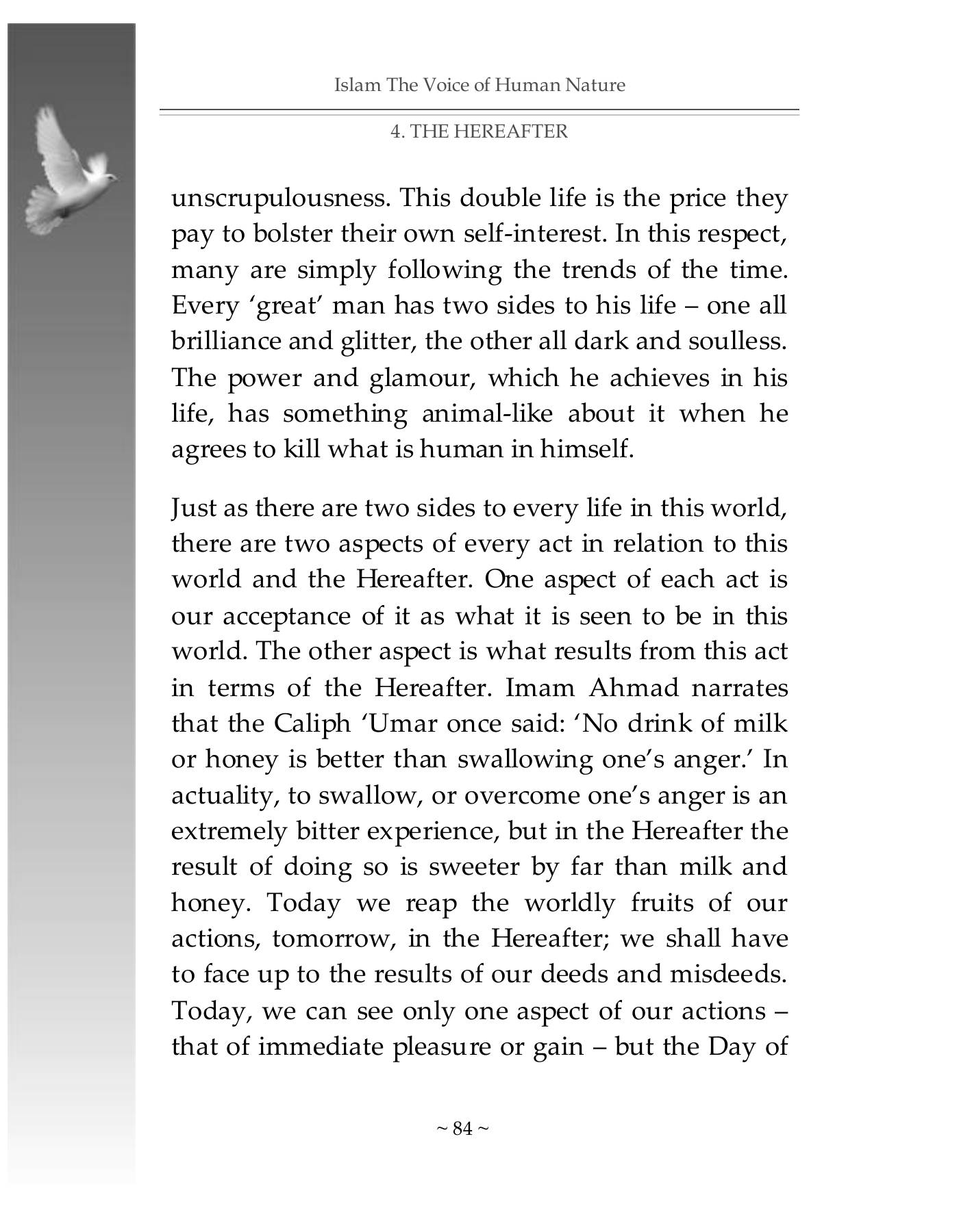 The printed page