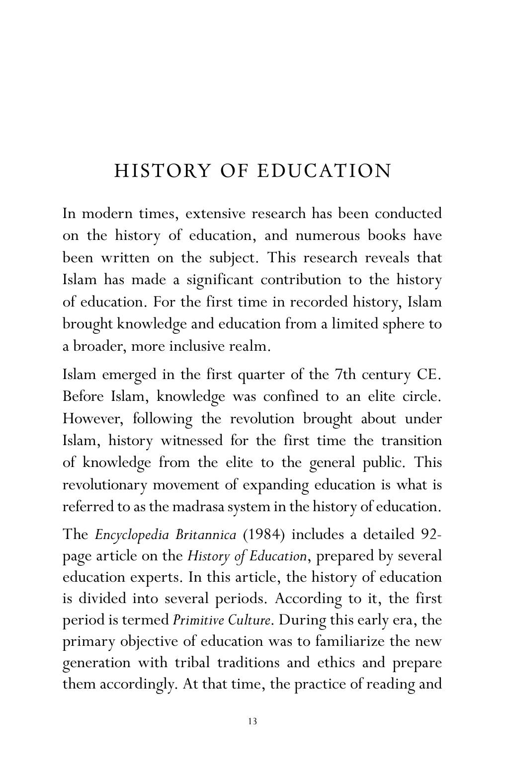 The printed page