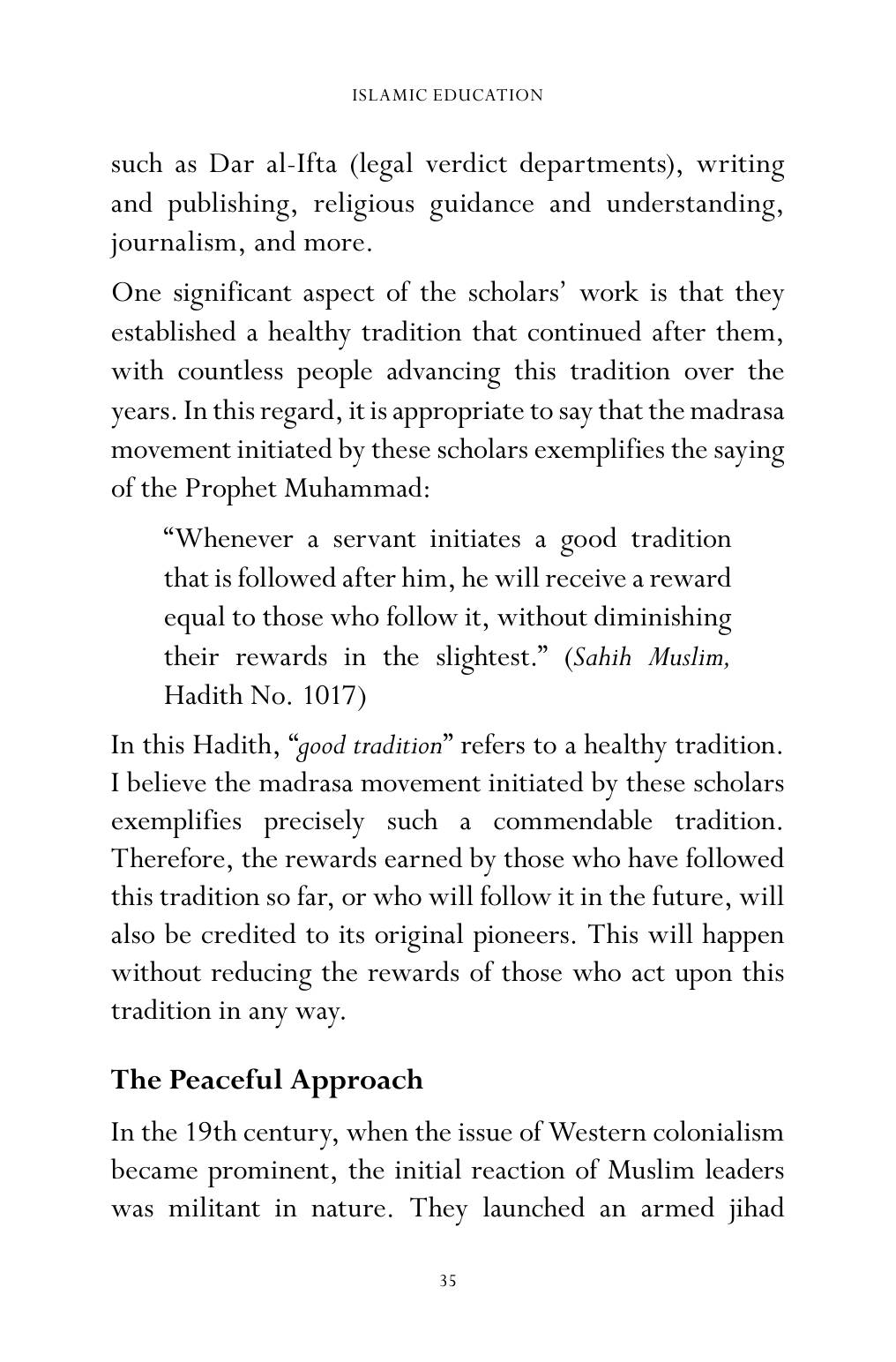 The printed page