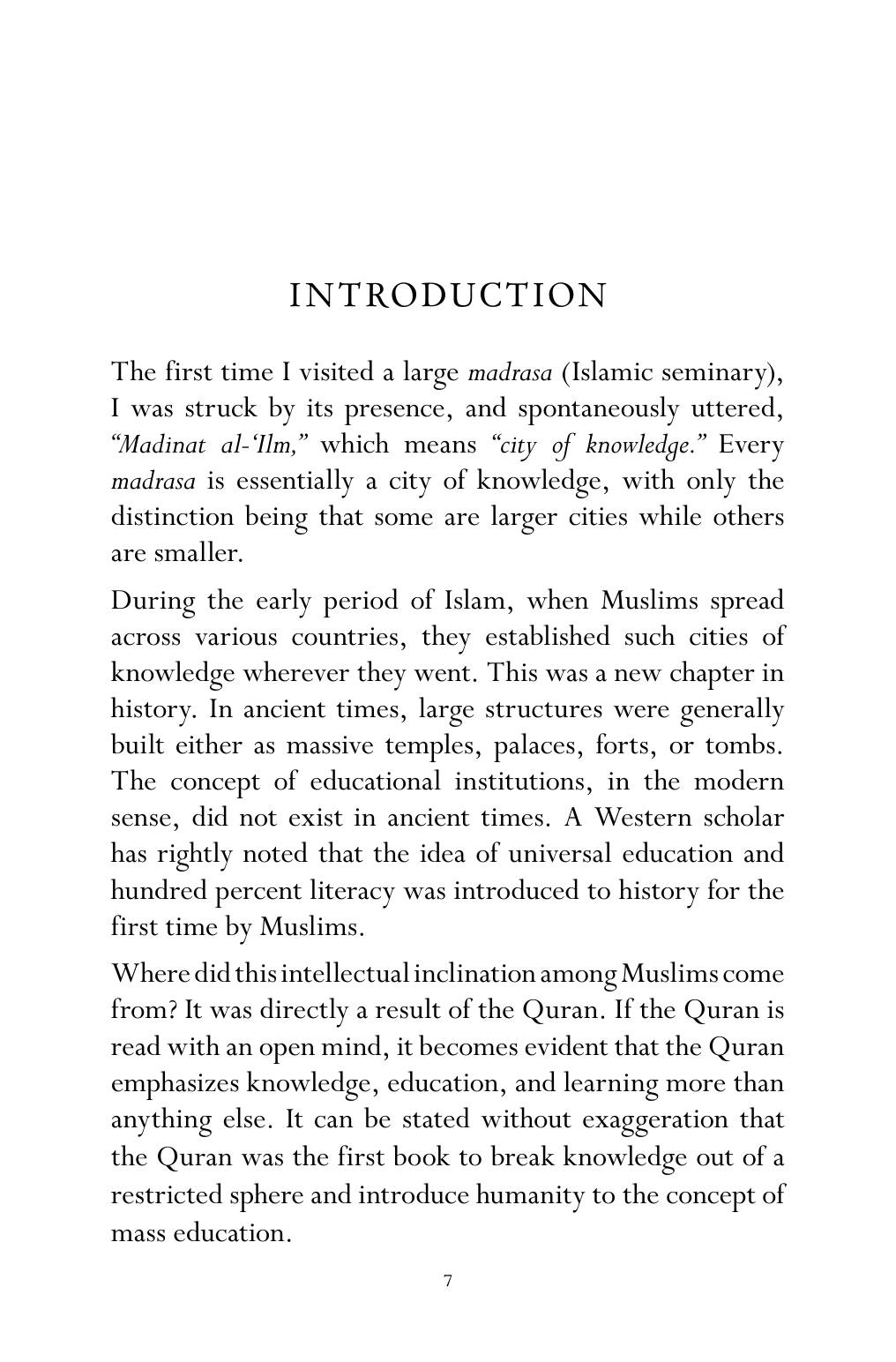 The printed page