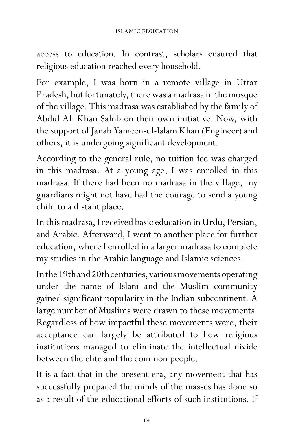The printed page