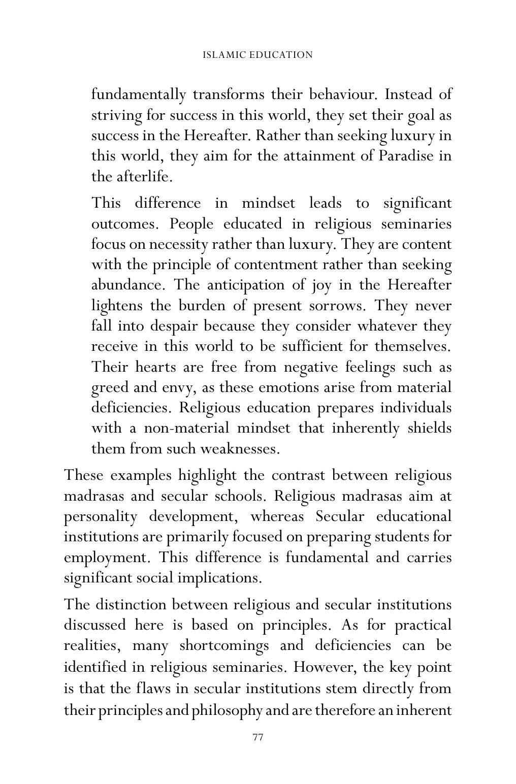 The printed page