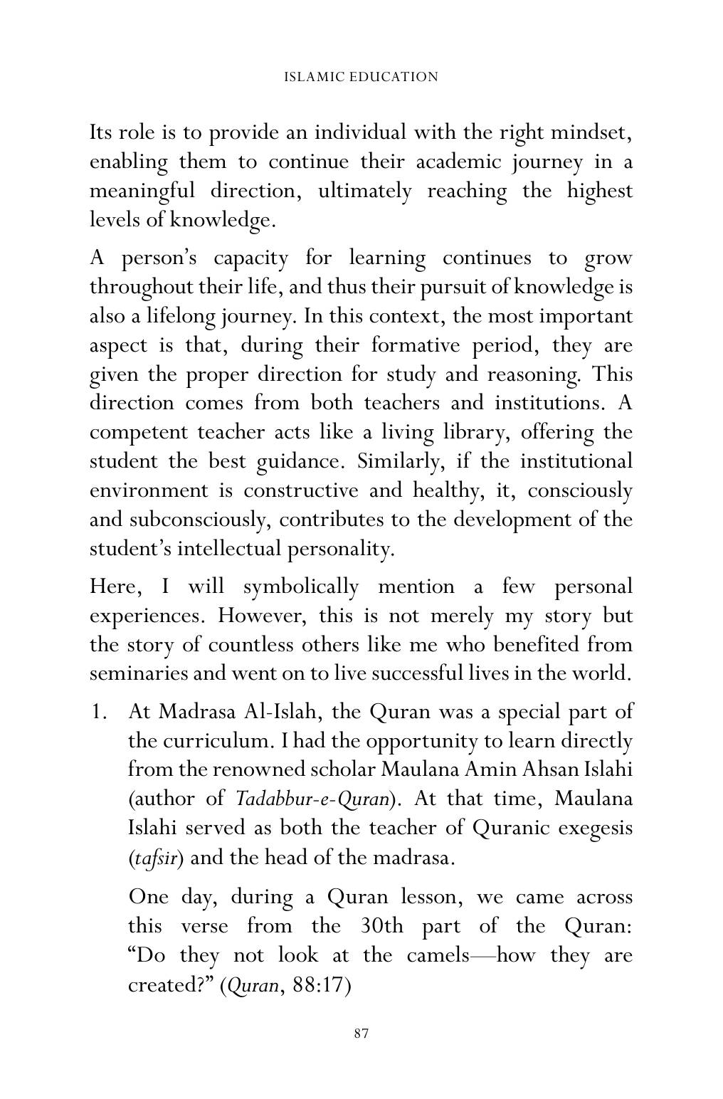 The printed page