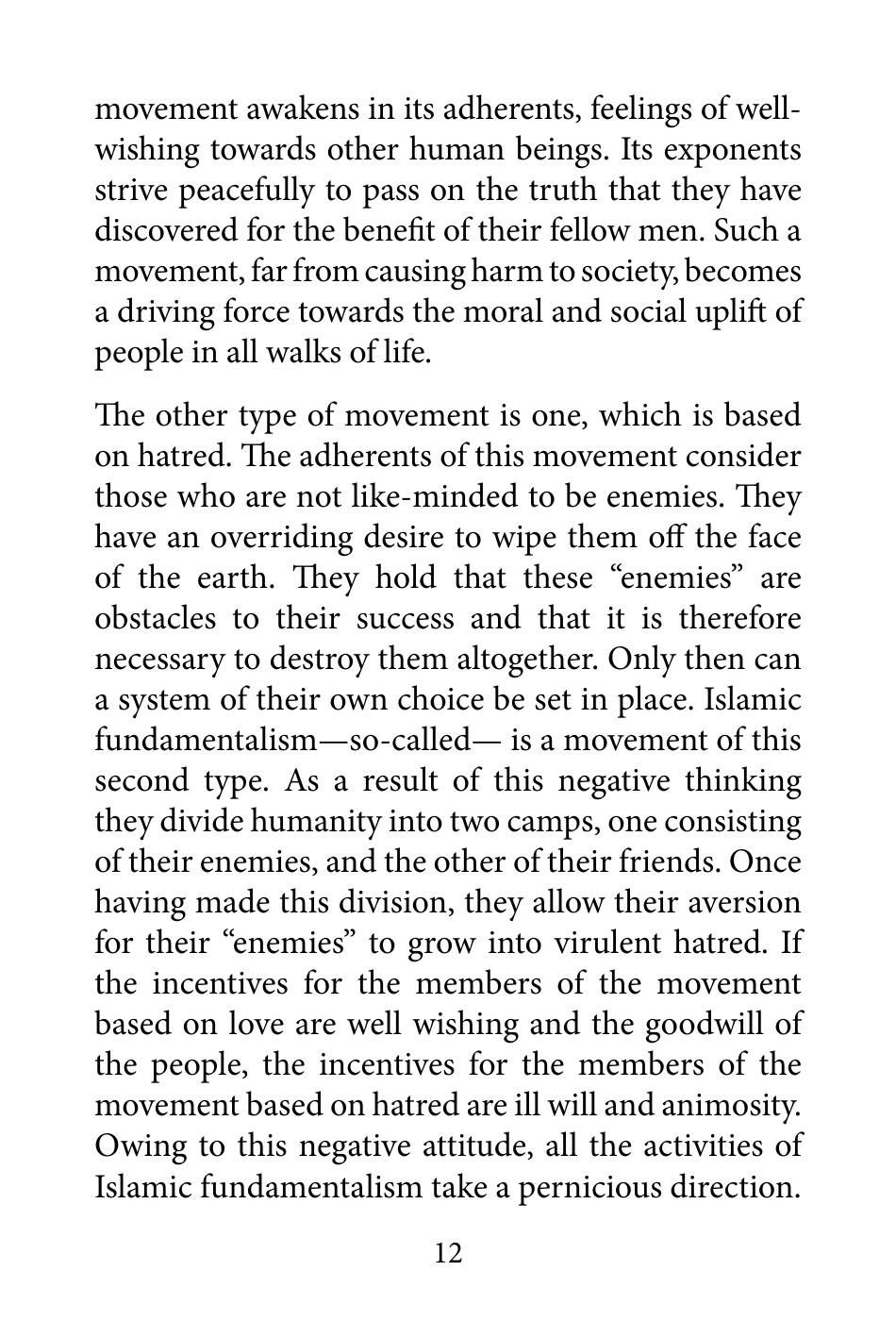The printed page