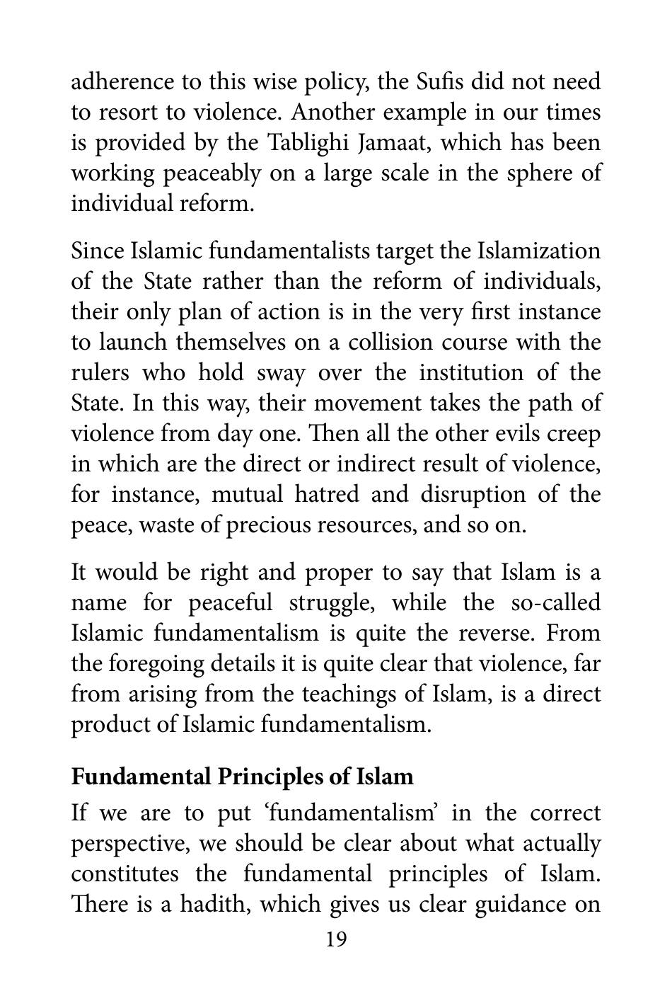 The printed page