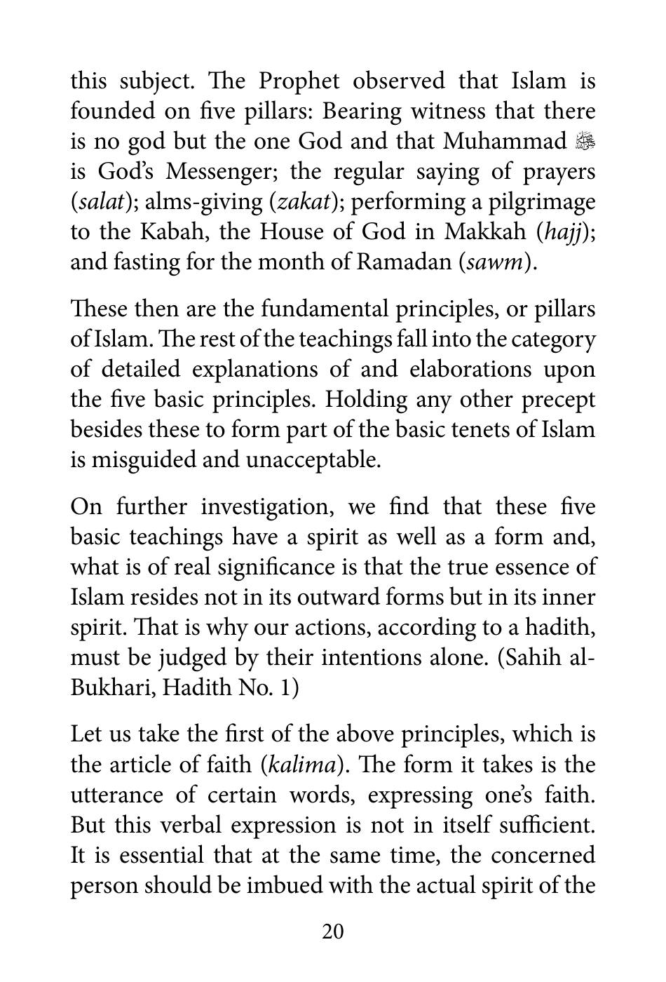 The printed page