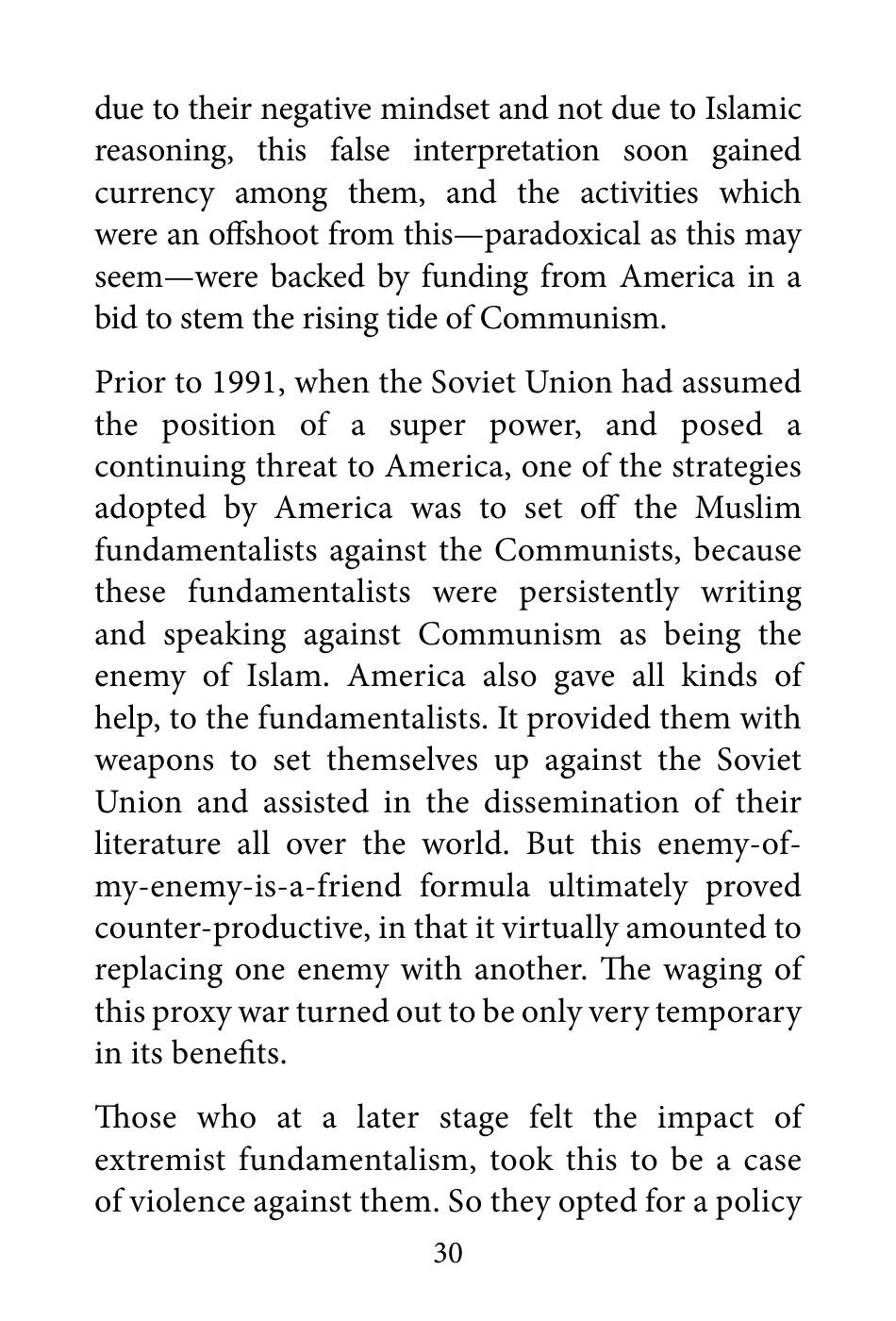 The printed page