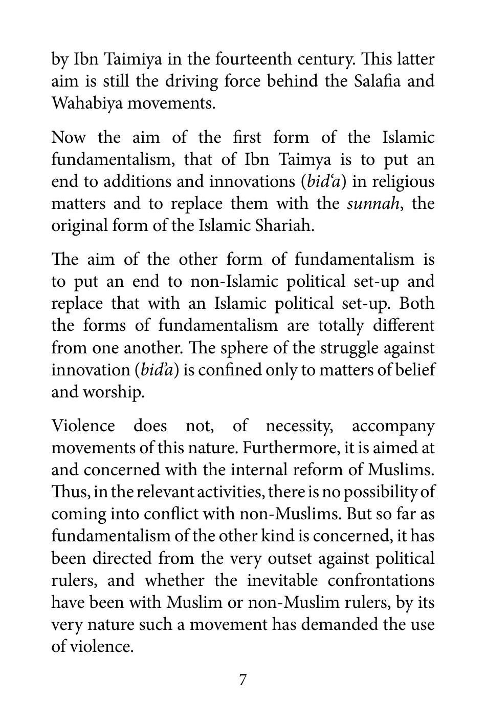 The printed page