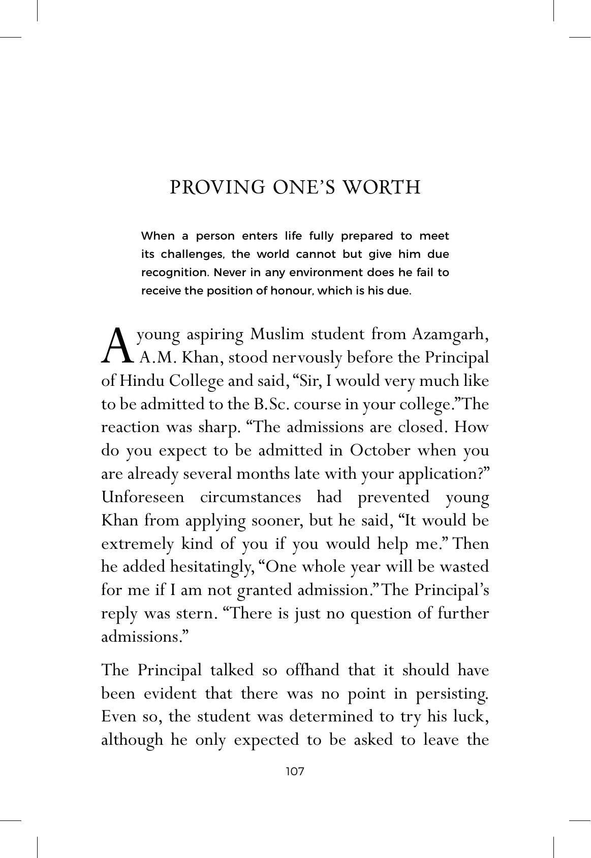 The printed page