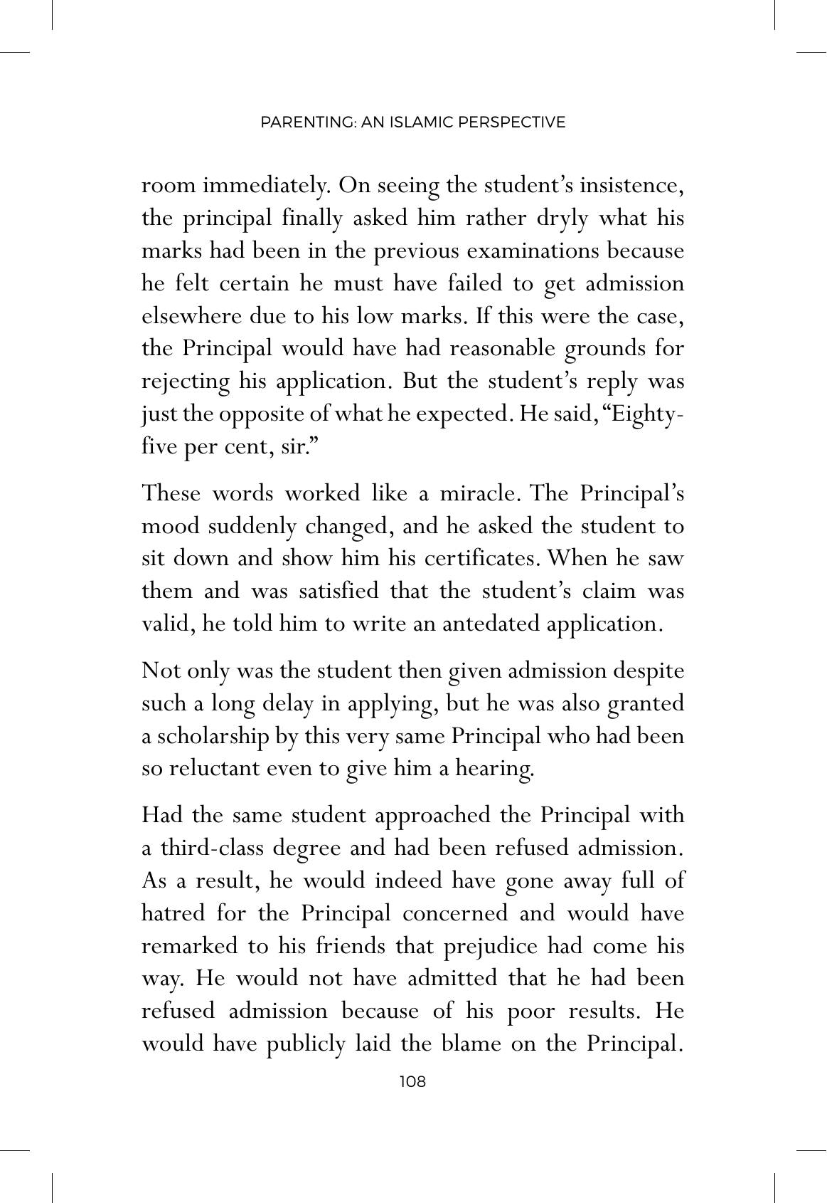 The printed page