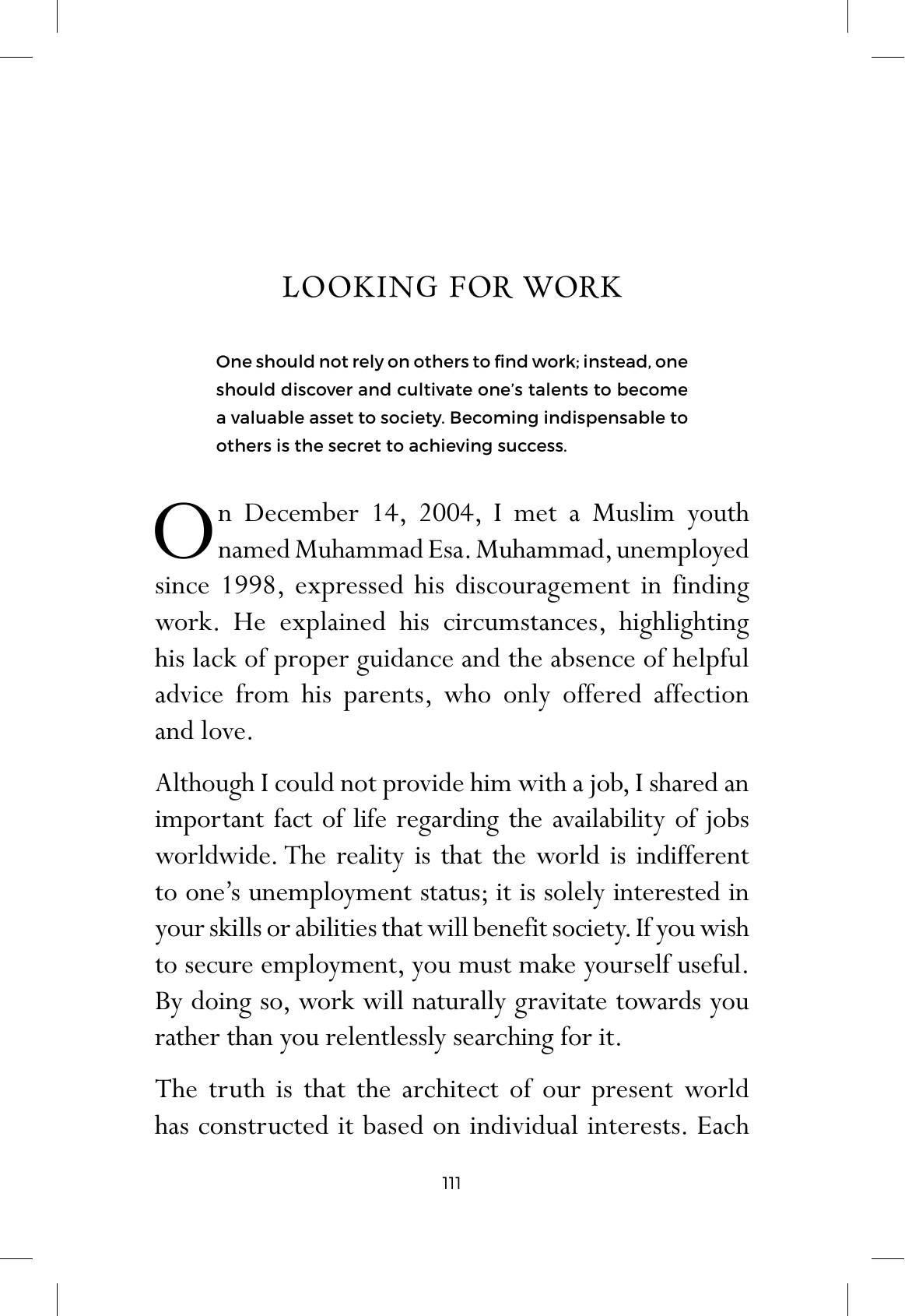 The printed page