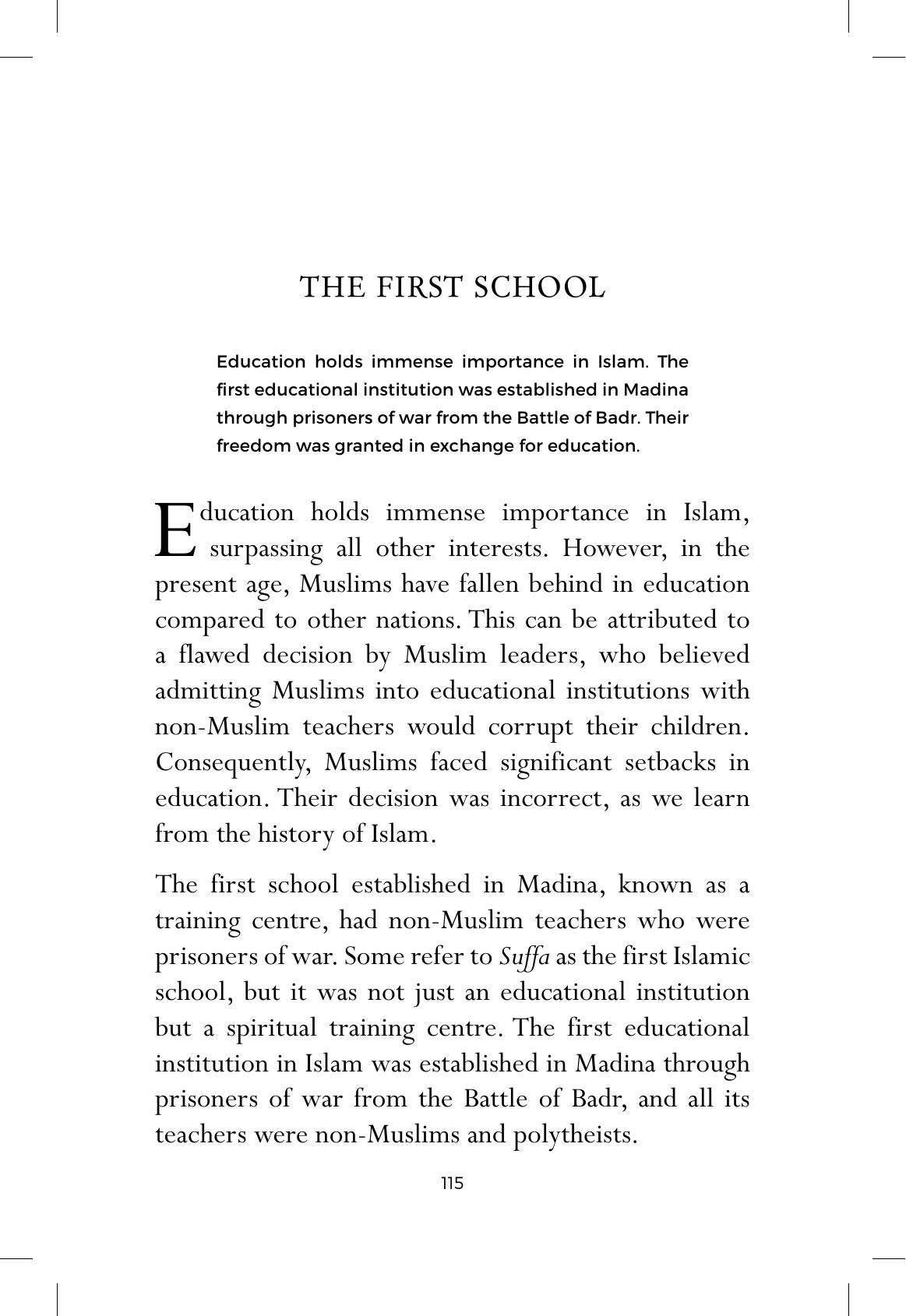 The printed page