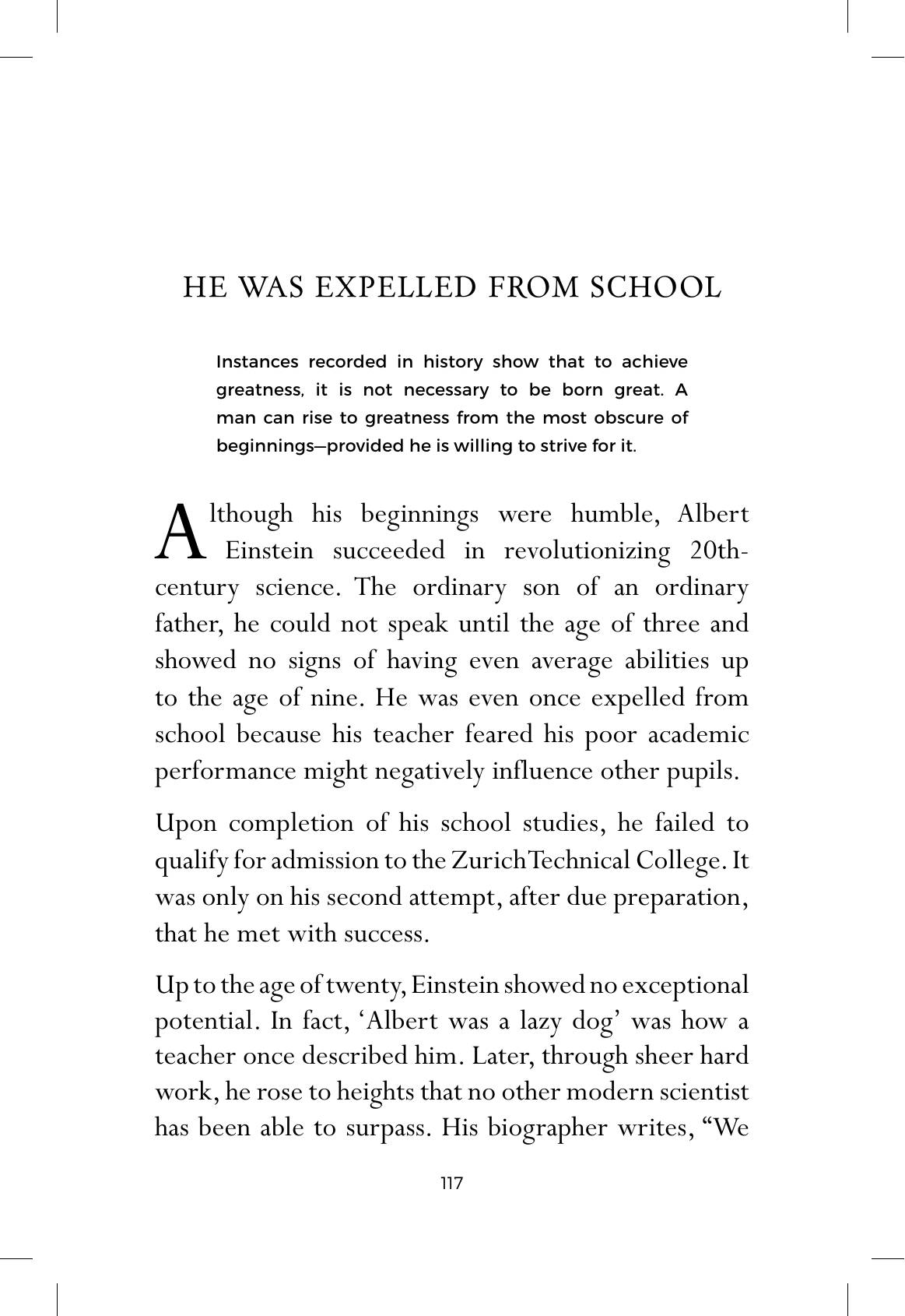 The printed page