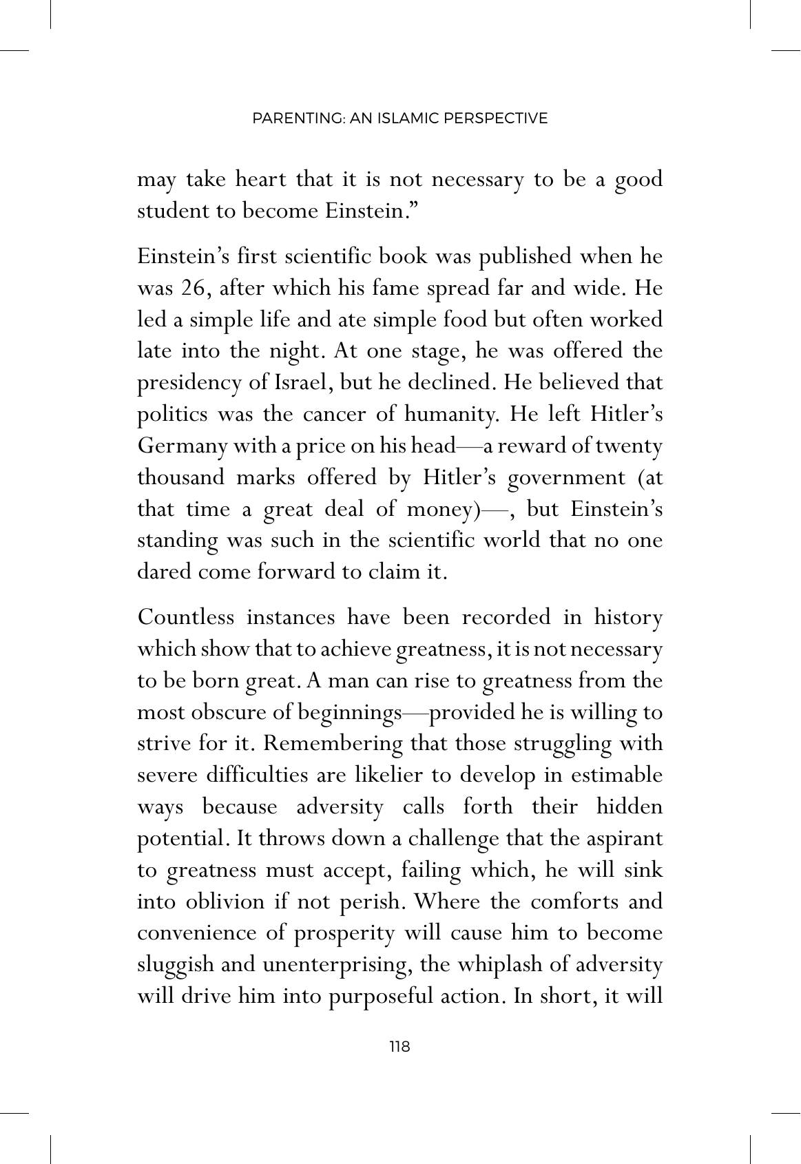 The printed page