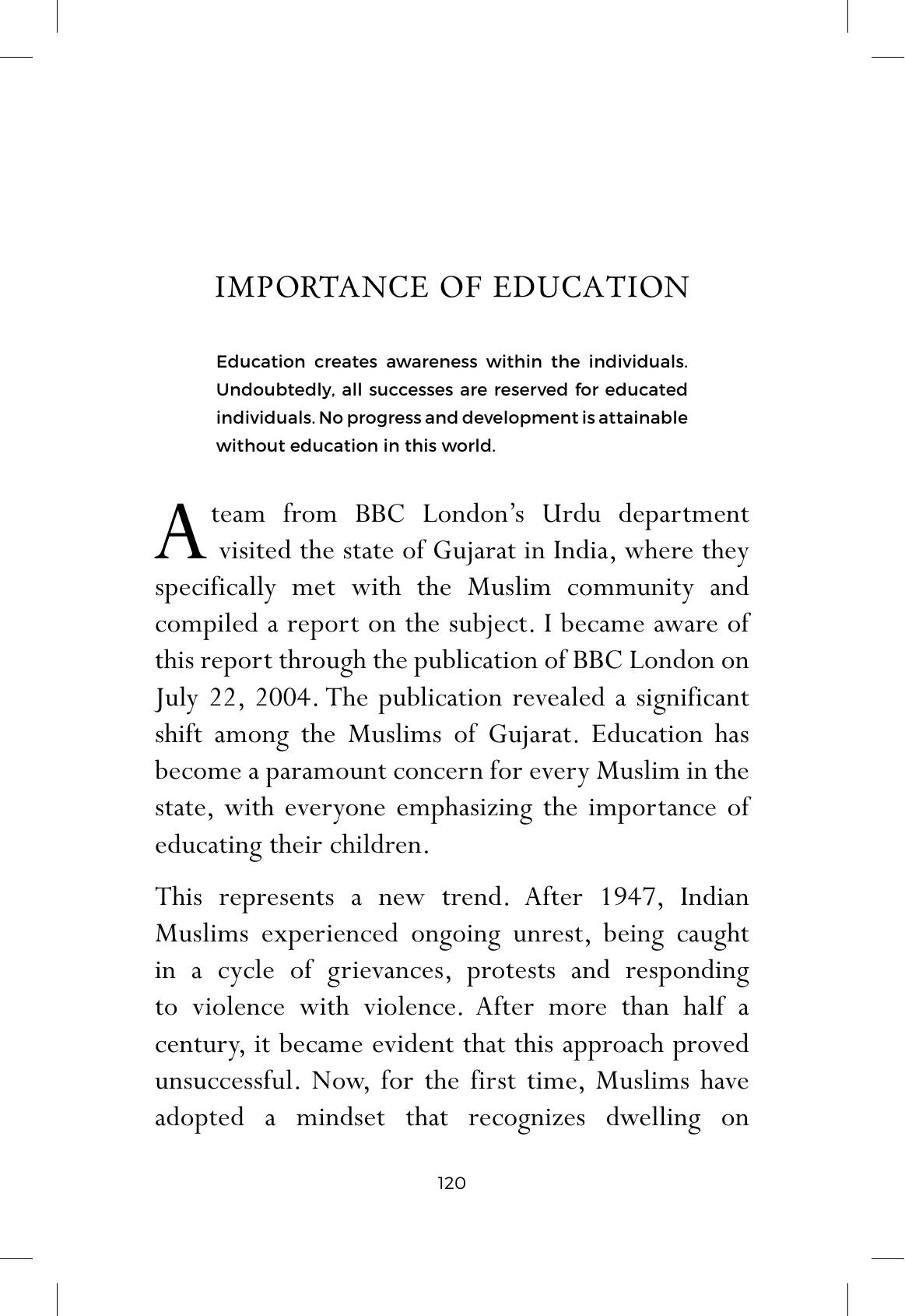 The printed page
