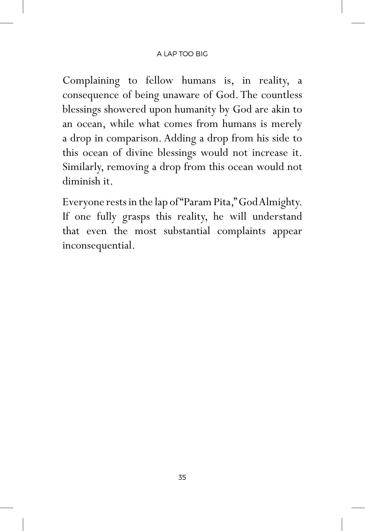 The printed page
