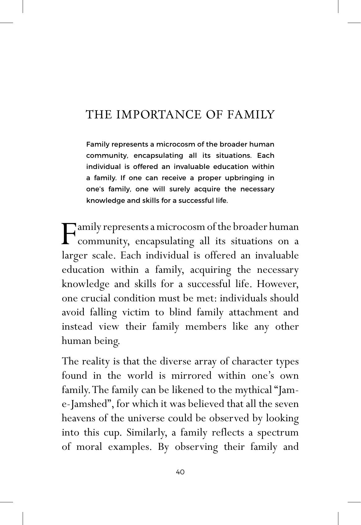 The printed page