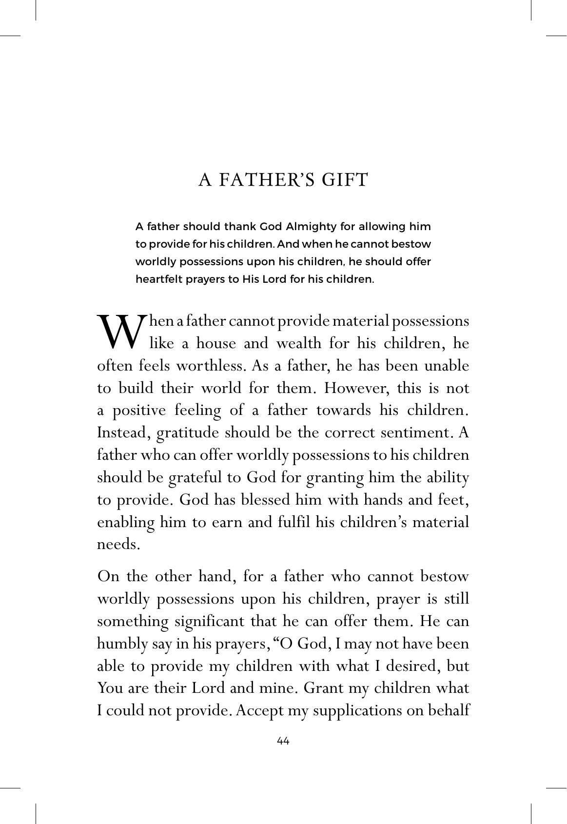 The printed page