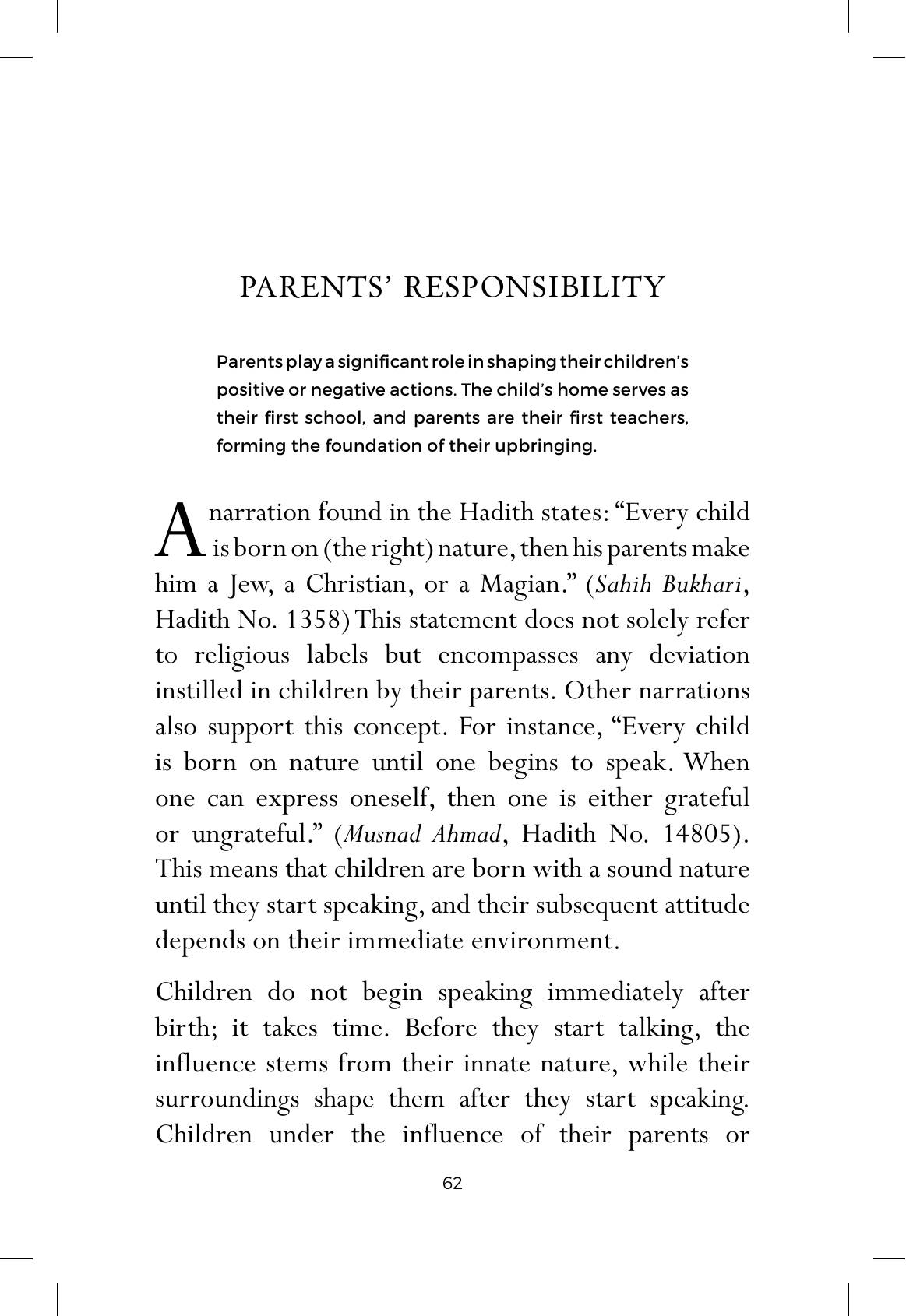 The printed page