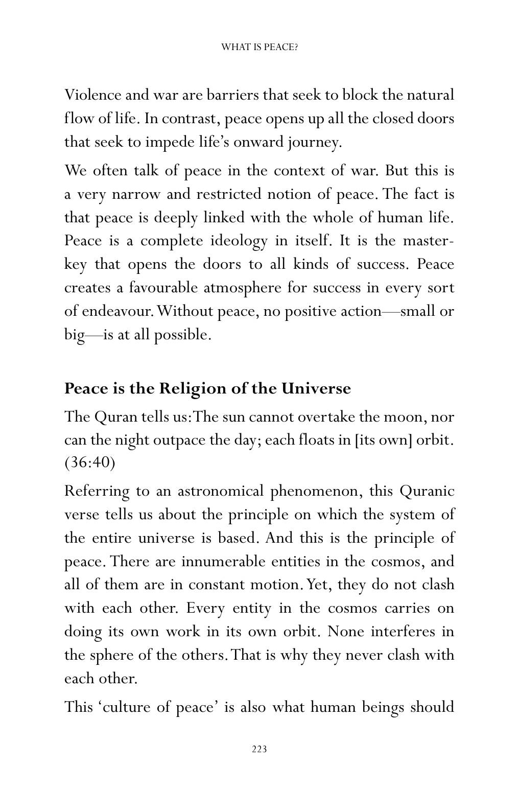 The printed page