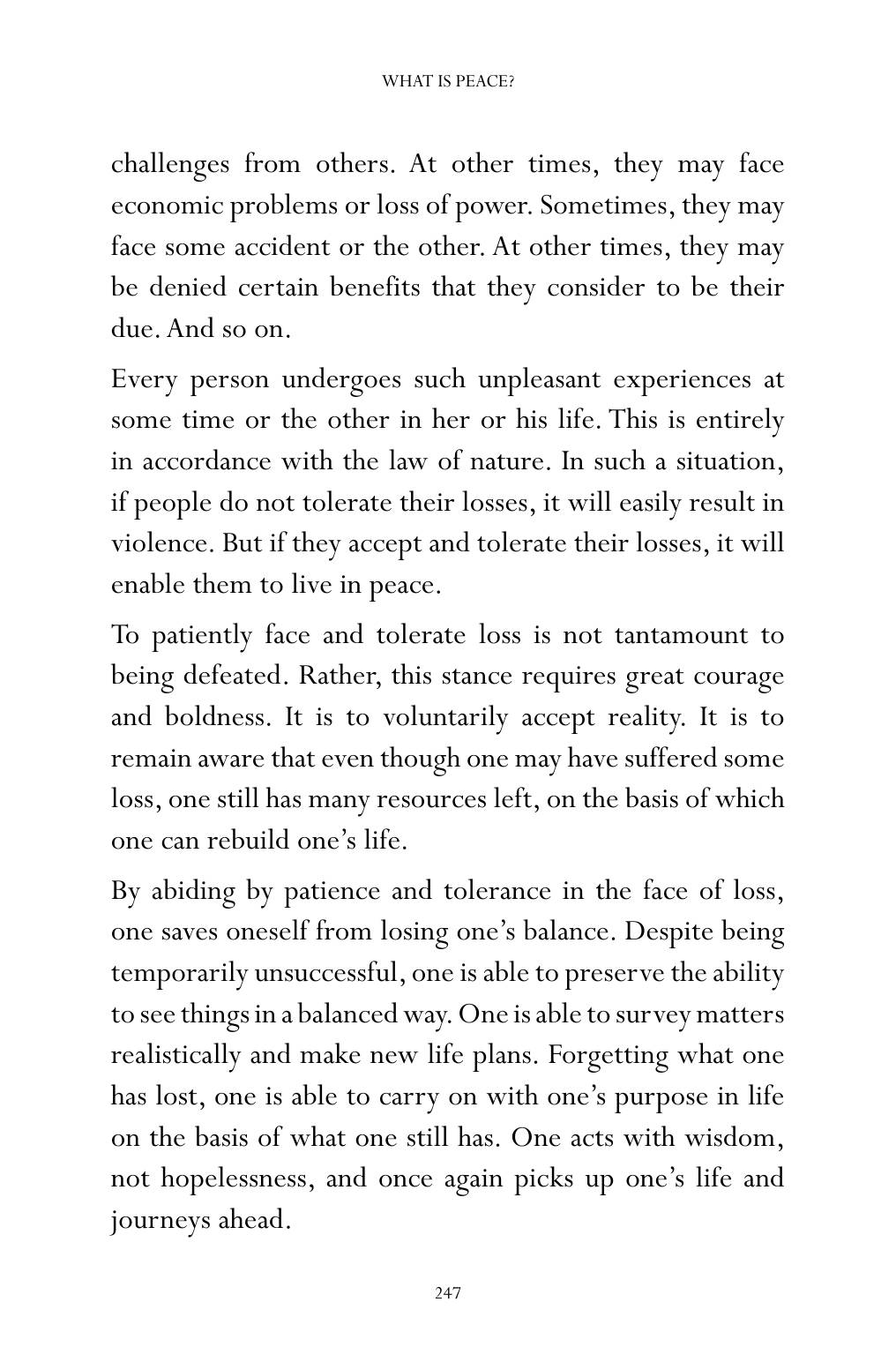 The printed page