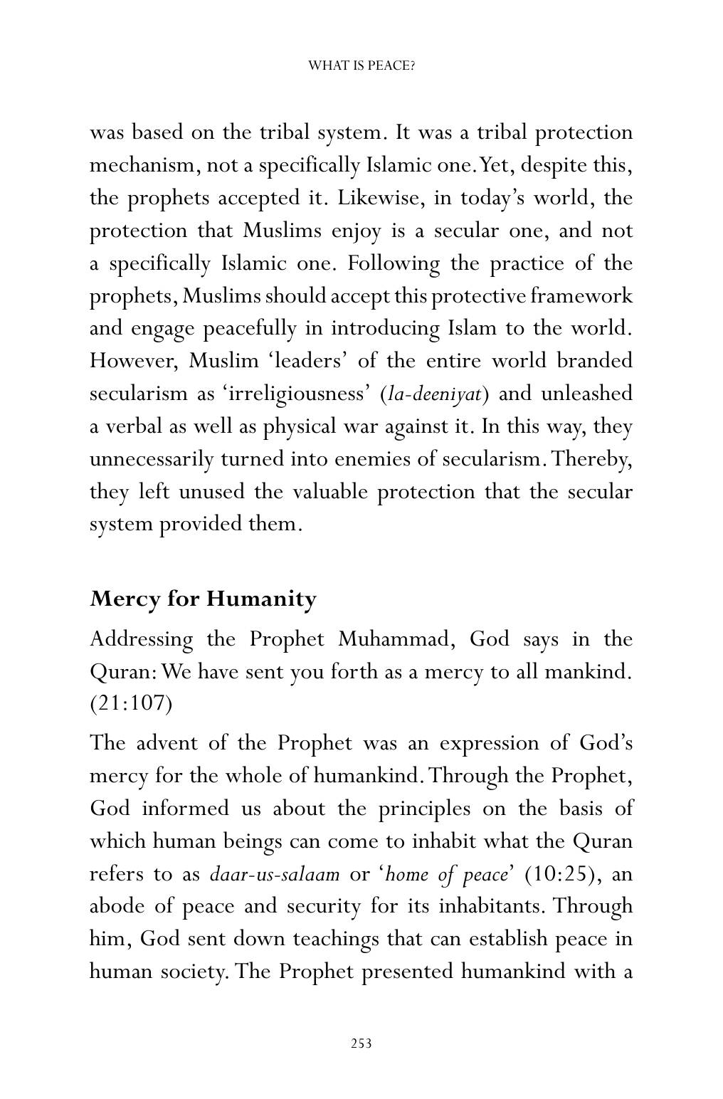 The printed page