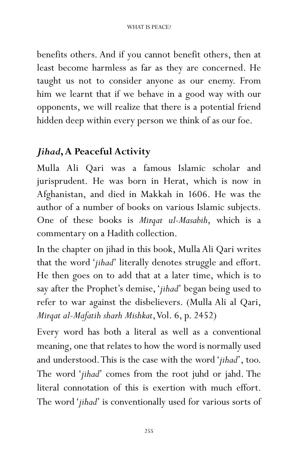 The printed page