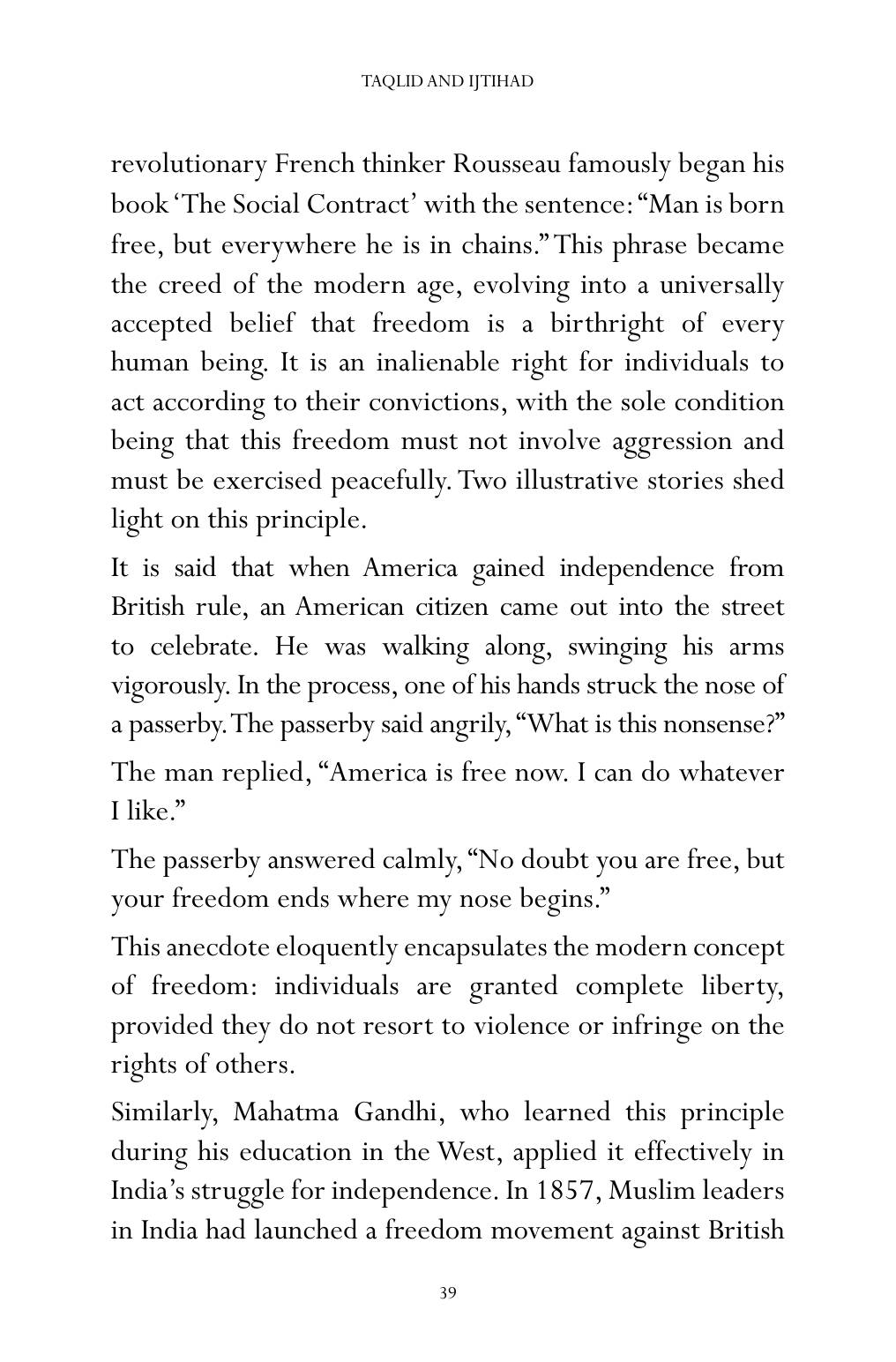The printed page