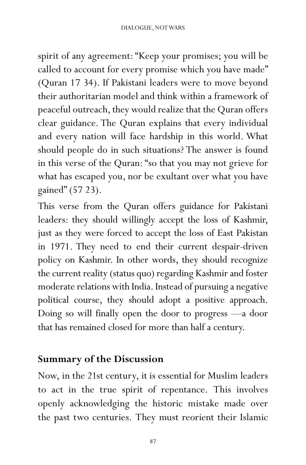 The printed page