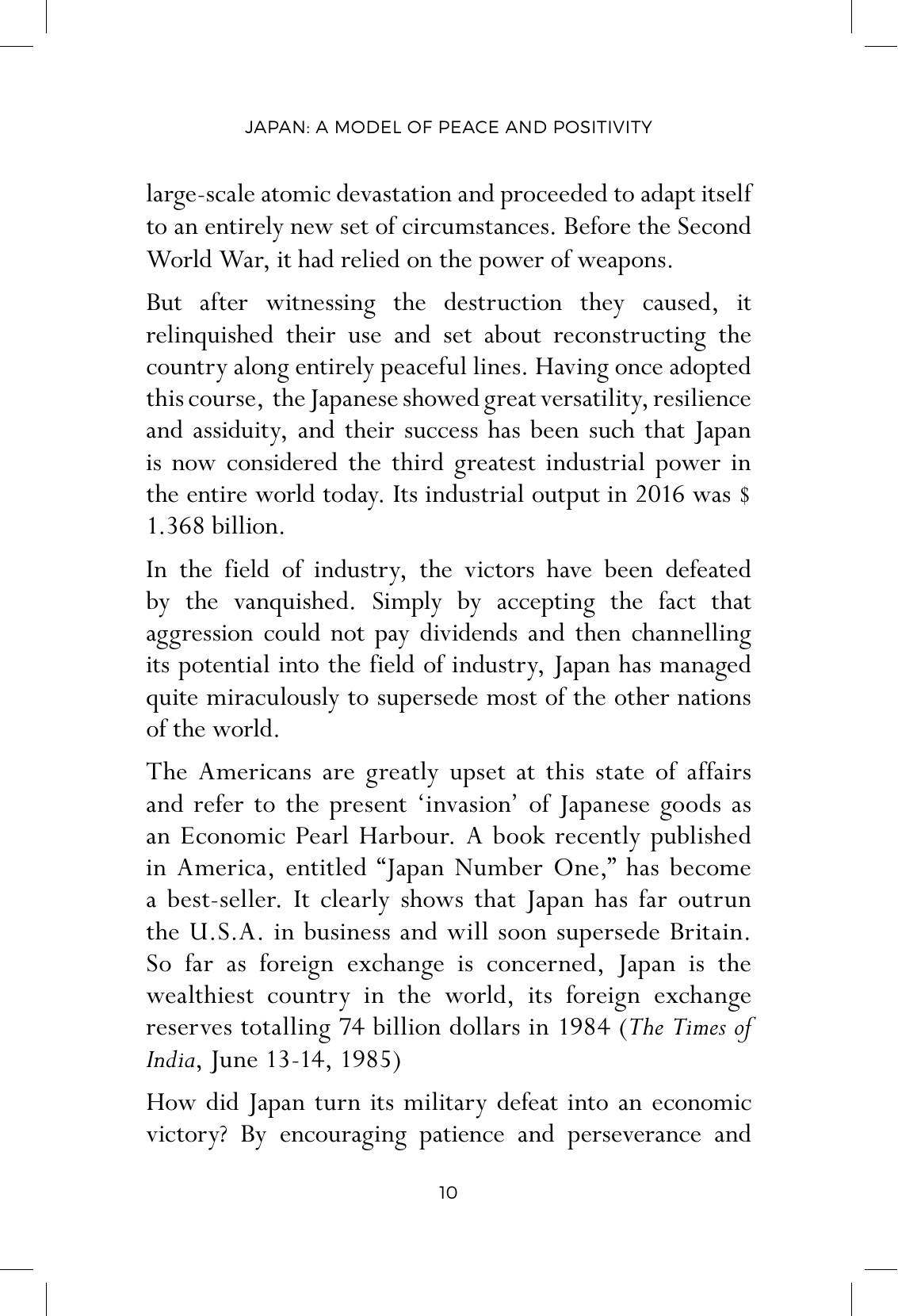 The printed page