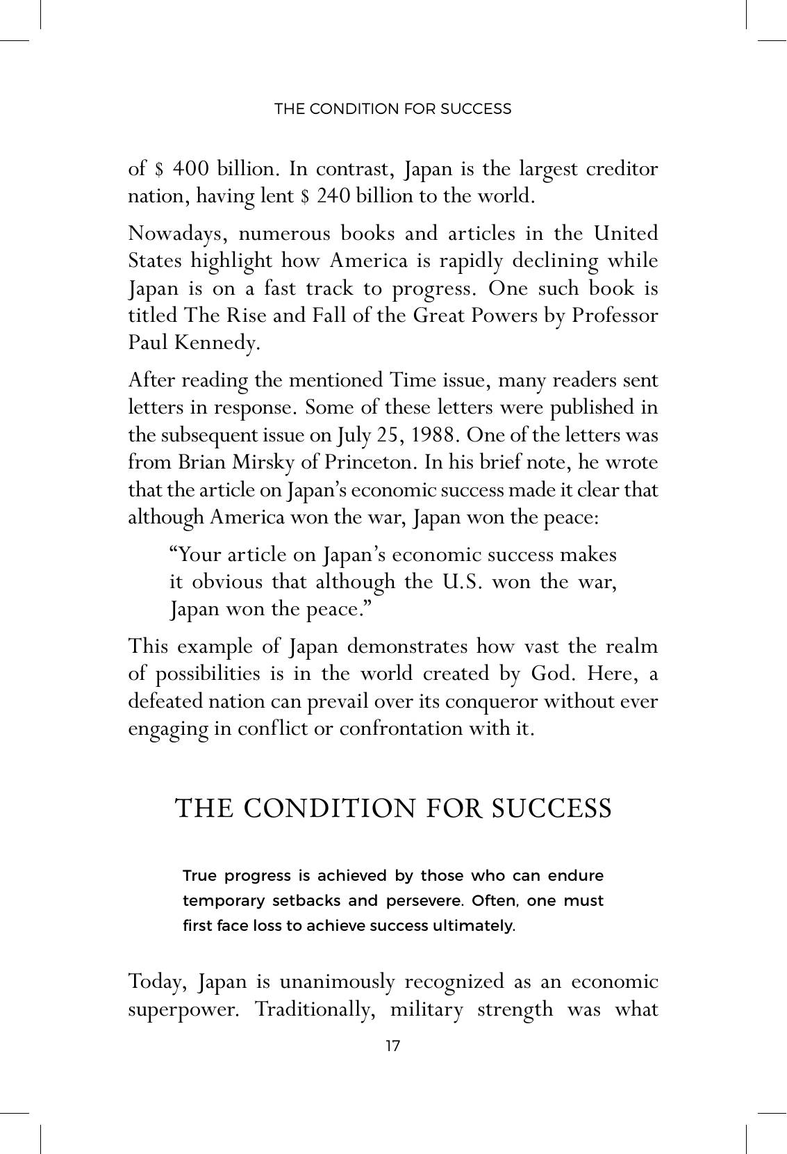 The printed page