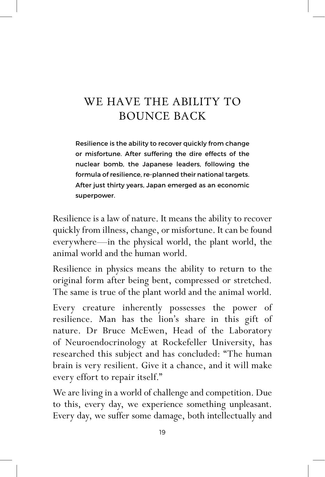 The printed page