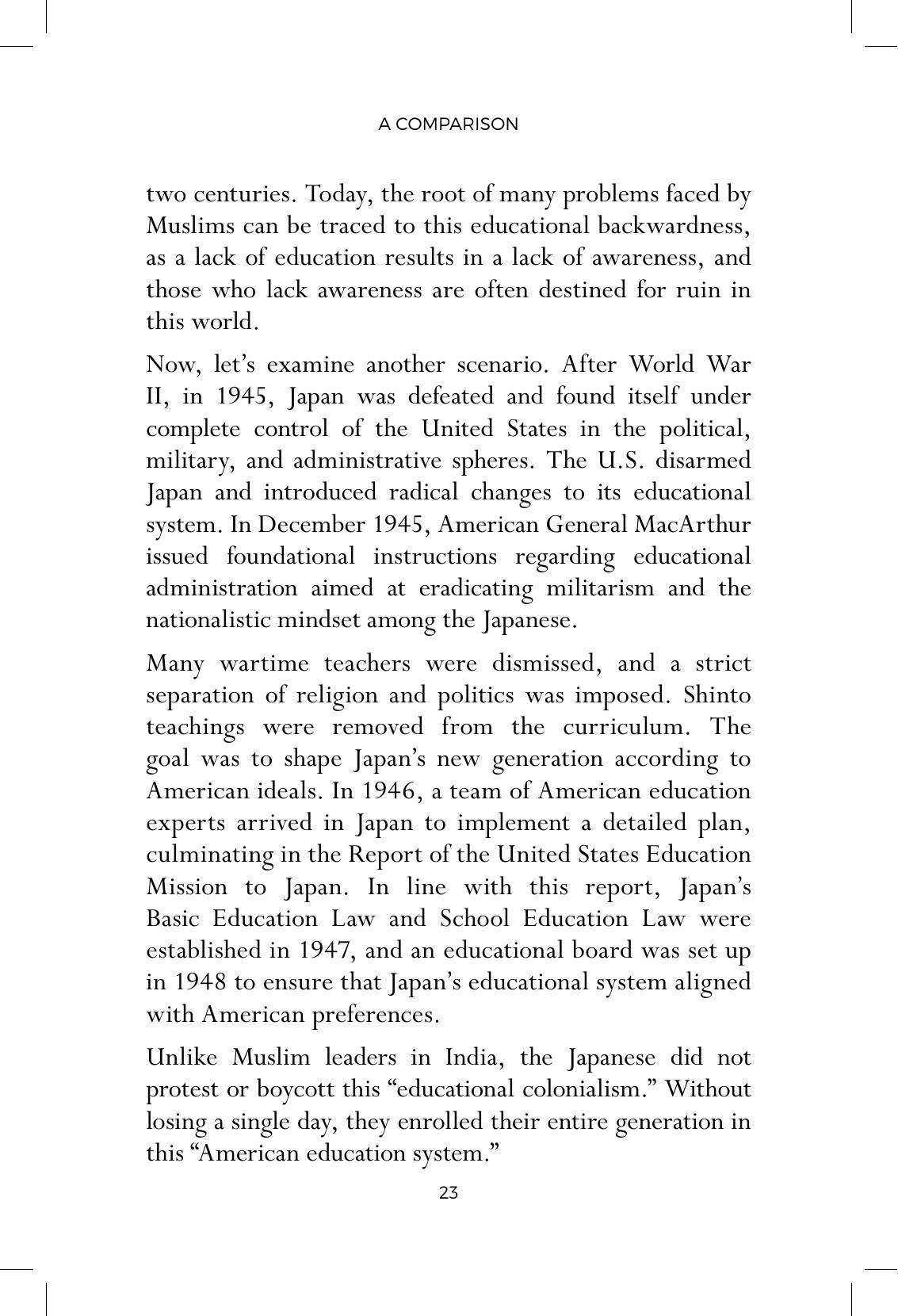 The printed page