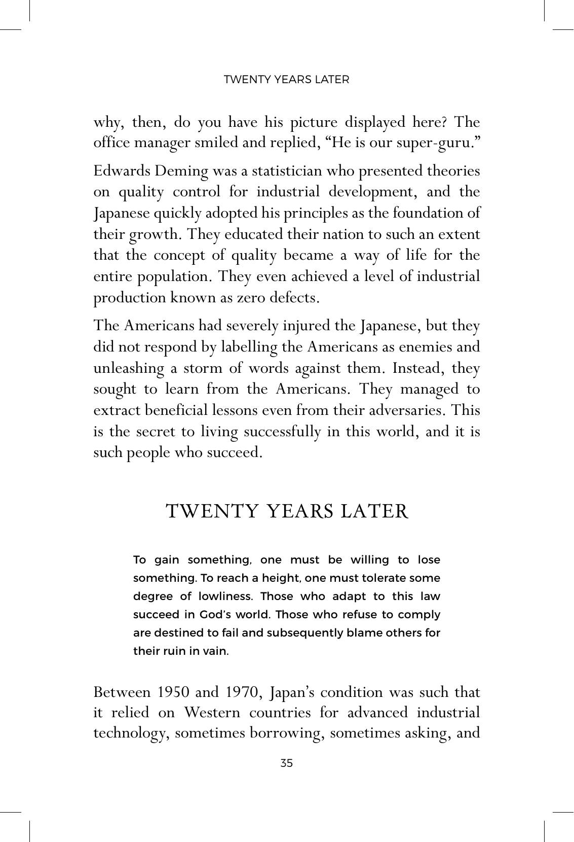 The printed page