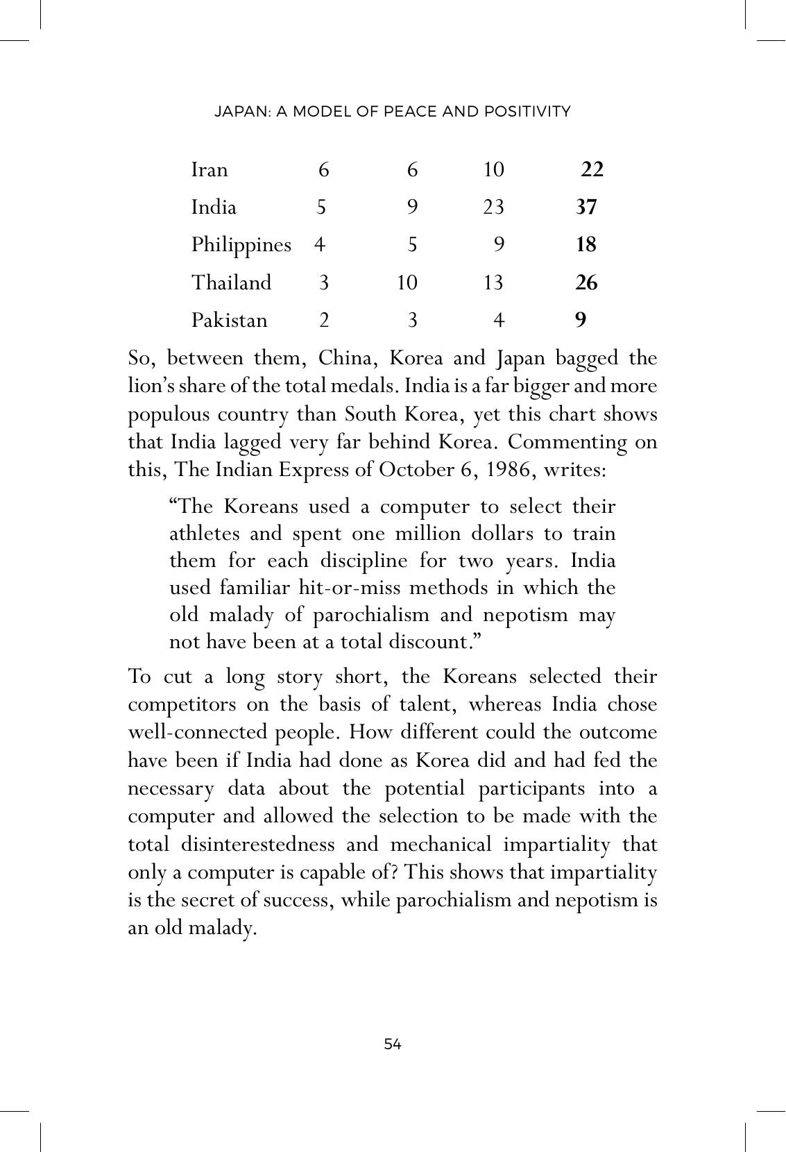 The printed page