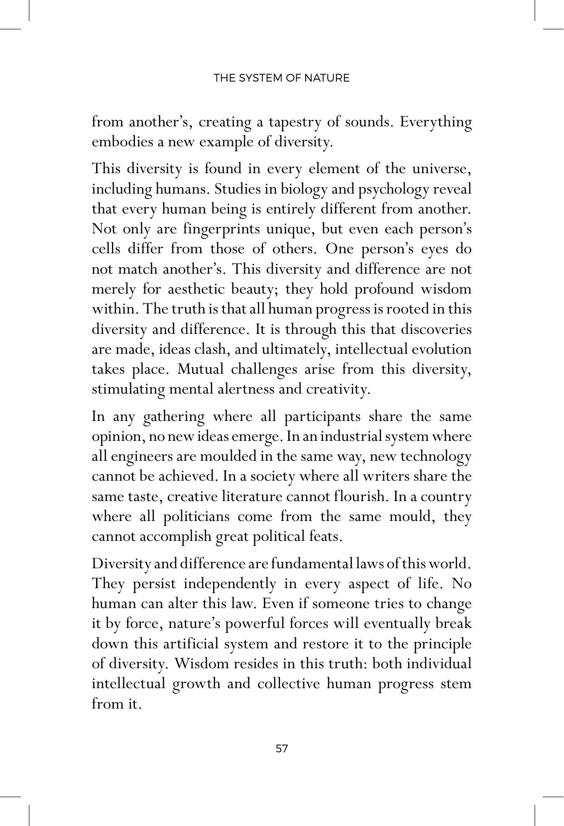 The printed page