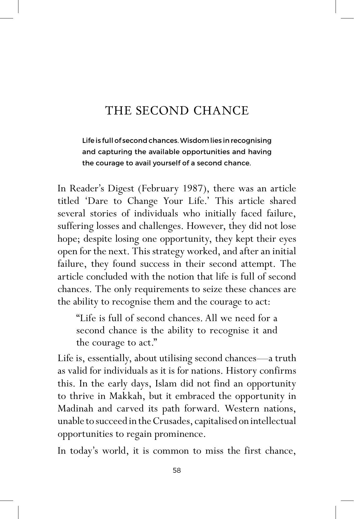The printed page