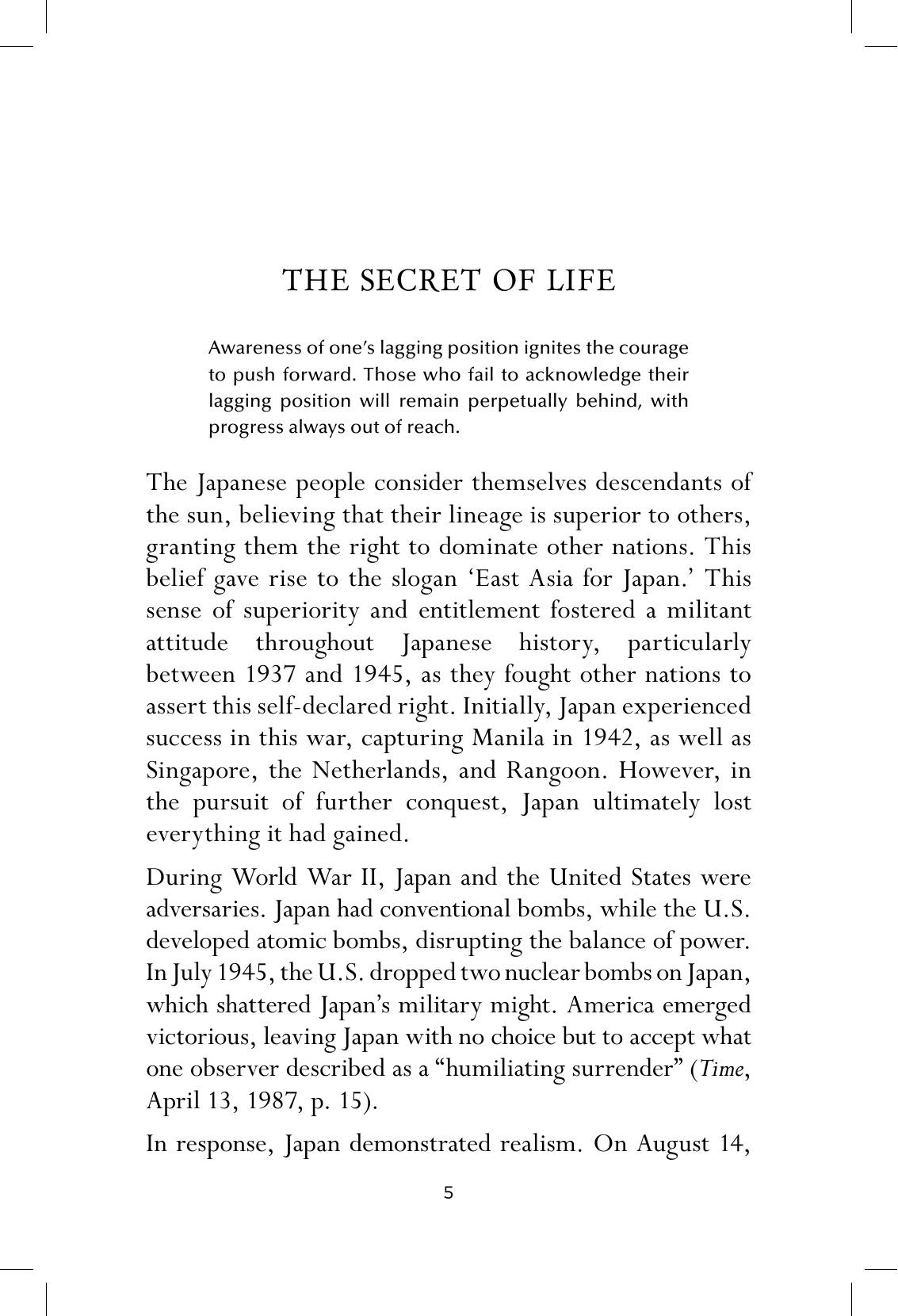 The printed page