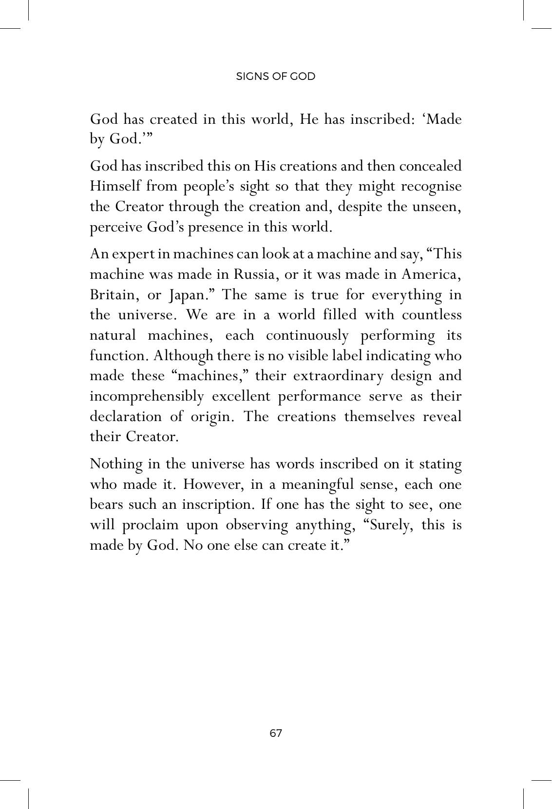 The printed page